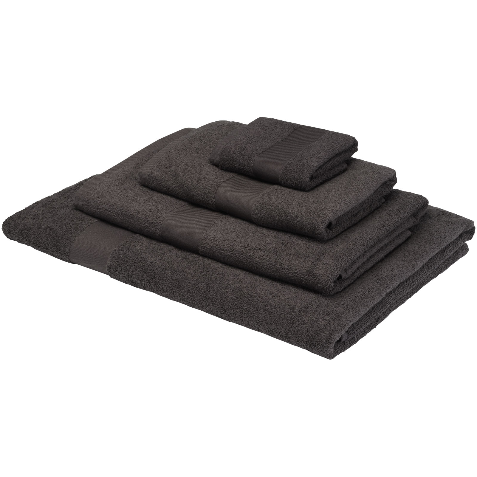 Serviette Charlotte de 50 x 100 cm en coton de 450 g/m²