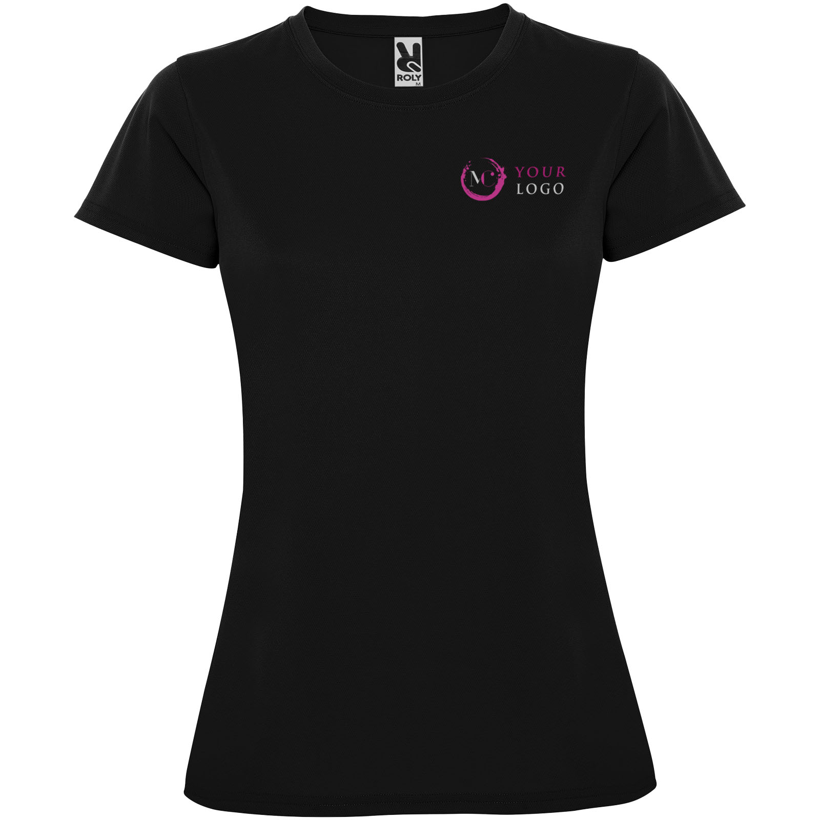 Roly T-shirt de sport de 150 g/m² Montecarlo à manches courtes pour femme