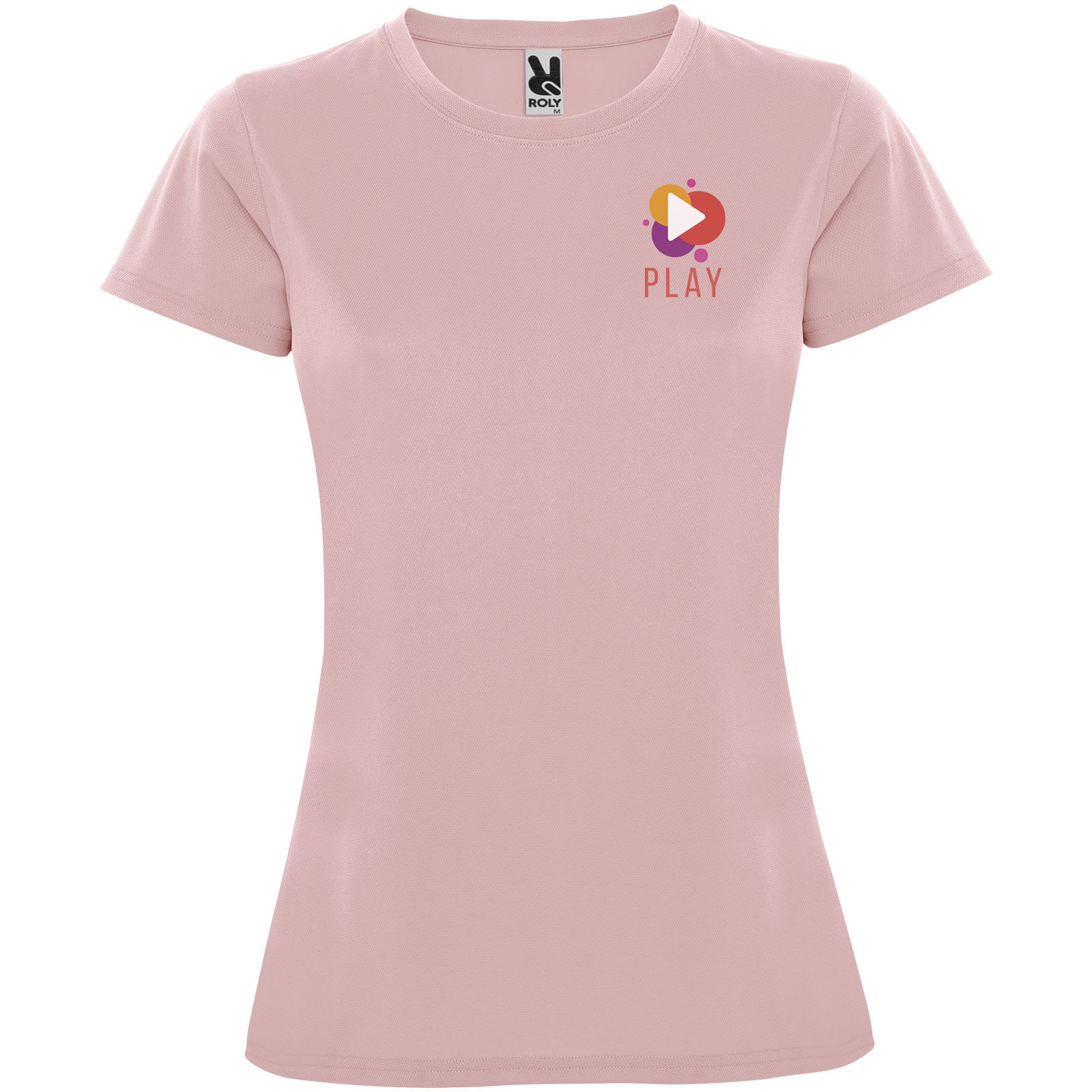 Roly T-shirt de sport de 150 g/m² Montecarlo à manches courtes pour femme