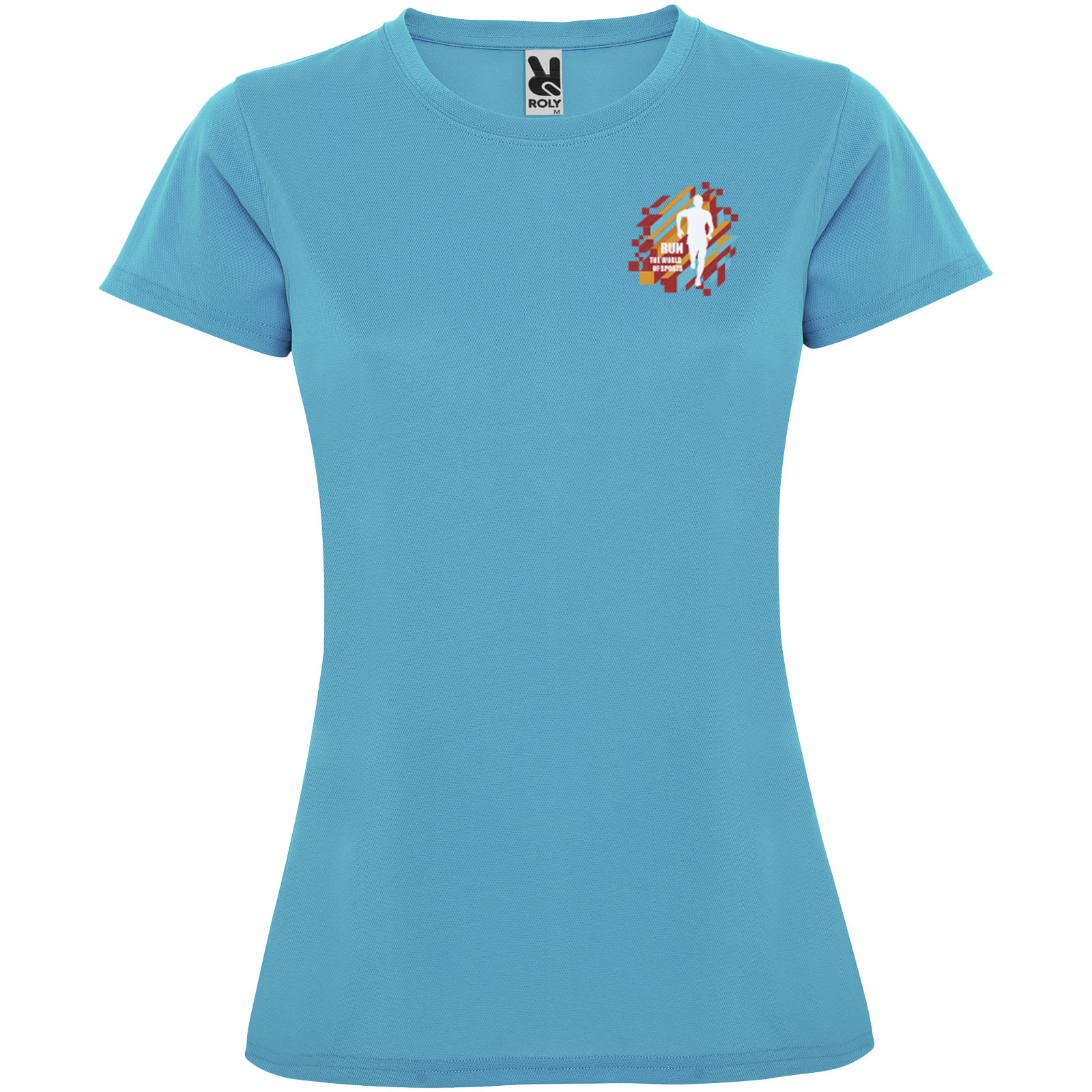 Roly T-shirt de sport de 150 g/m² Montecarlo à manches courtes pour femme