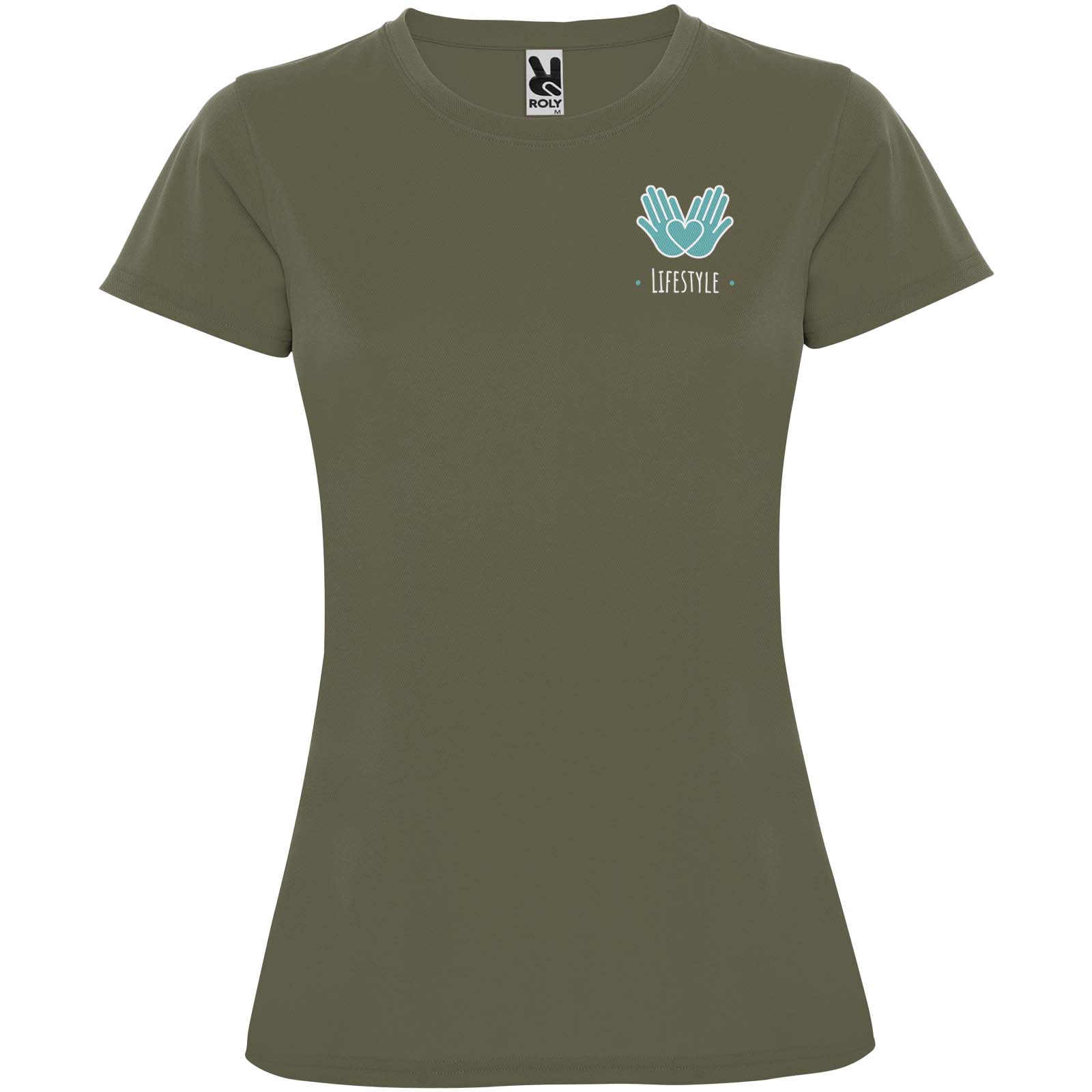Roly T-shirt de sport de 150 g/m² Montecarlo à manches courtes pour femme