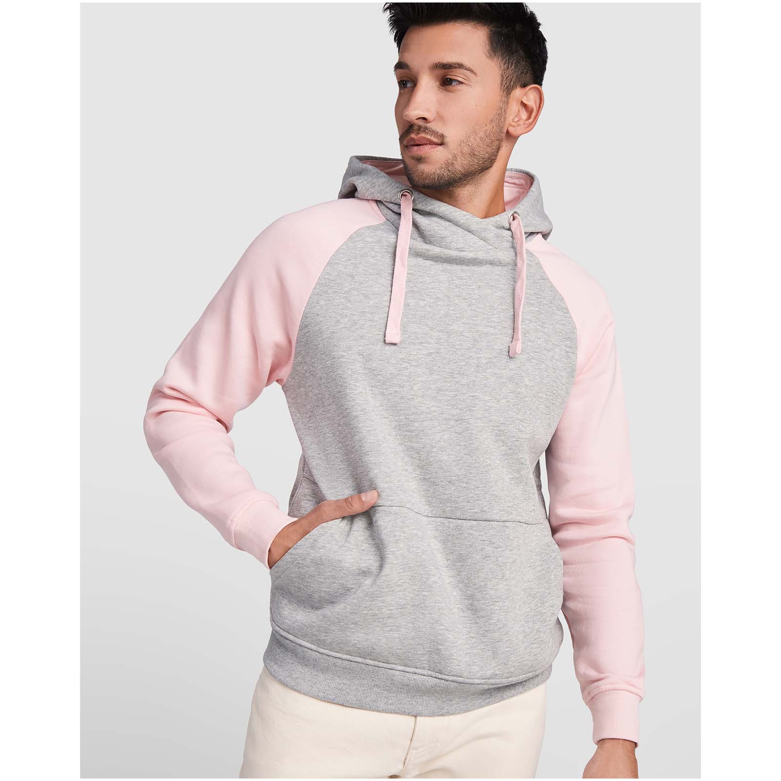 Roly Sweat à capuche de 280 g/m² Badet unisexe bicolore