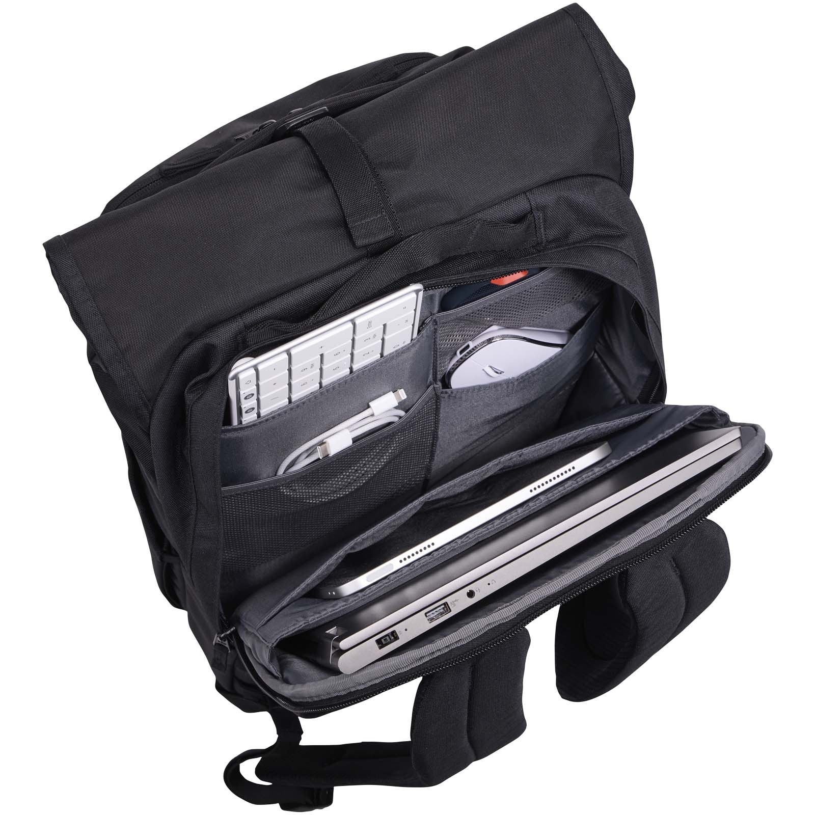 Sac à dos pour ordinateur portable Case Logic Variate 17" recyclé et extensible