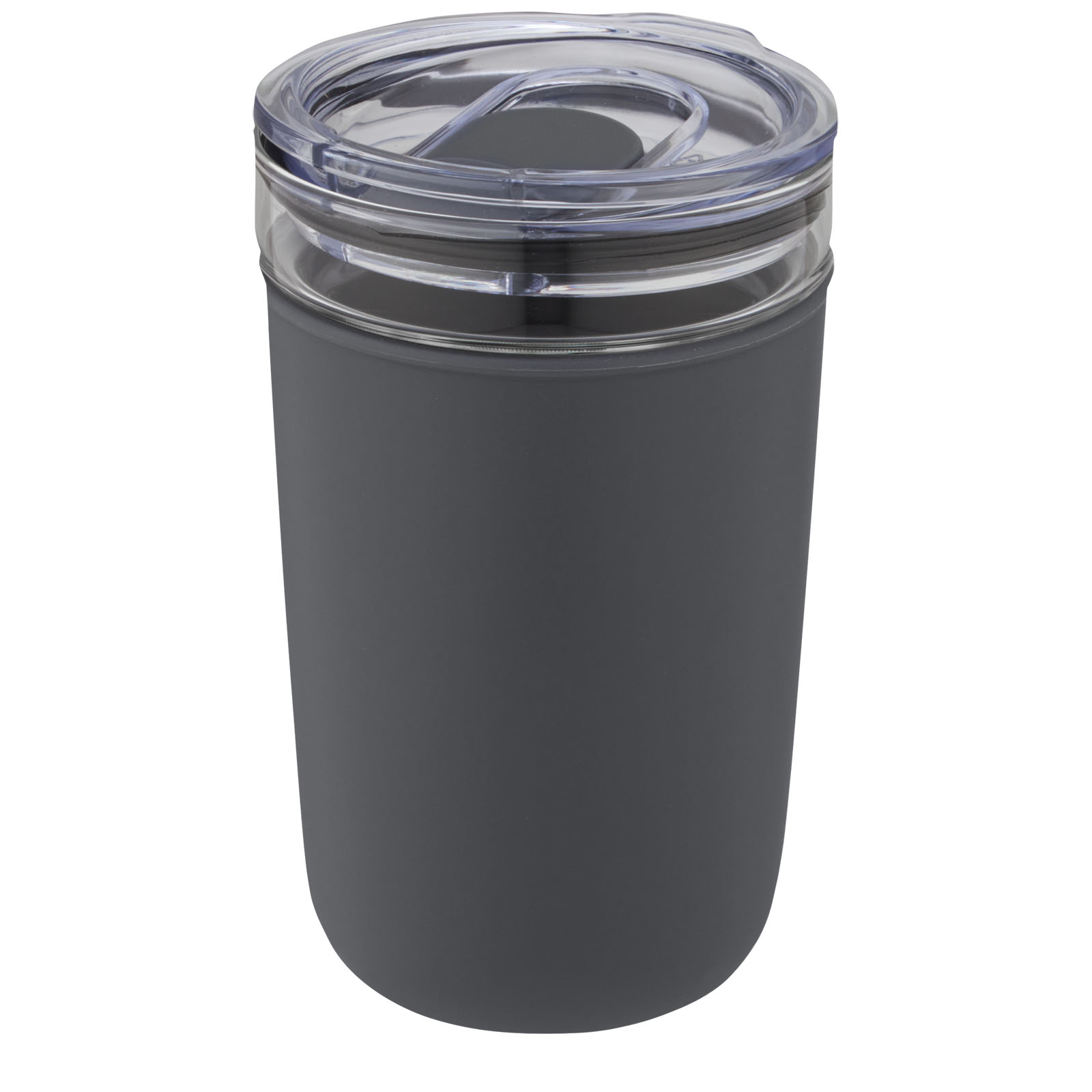 Gobelet en verre Bello de 420 ml avec paroi extérieure en plastique recyclé