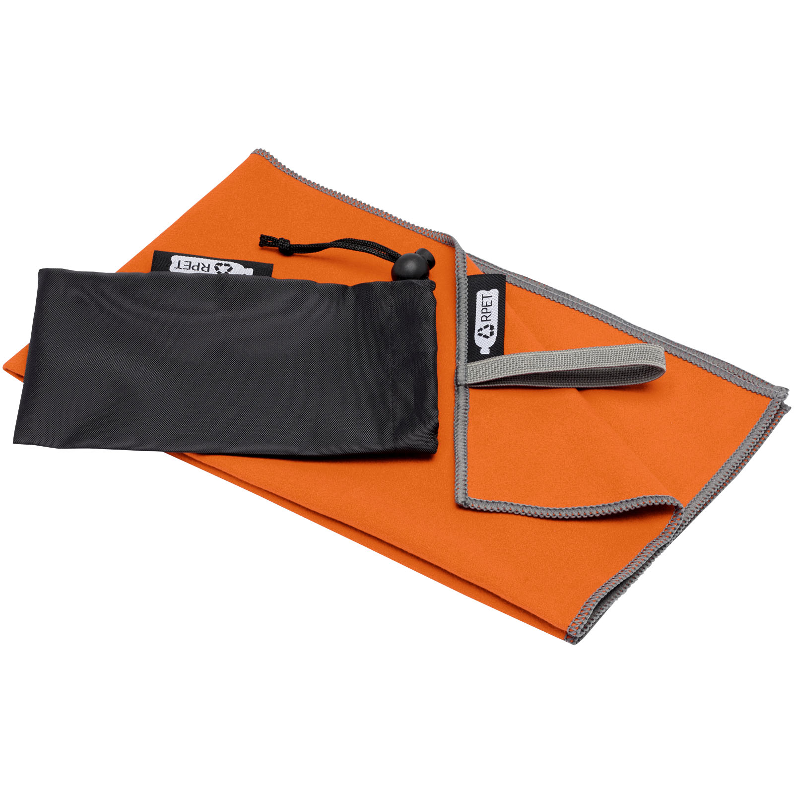 Serviette Pieter certifiée GRS ultra-légère et à séchage rapide 30 x 50 cm