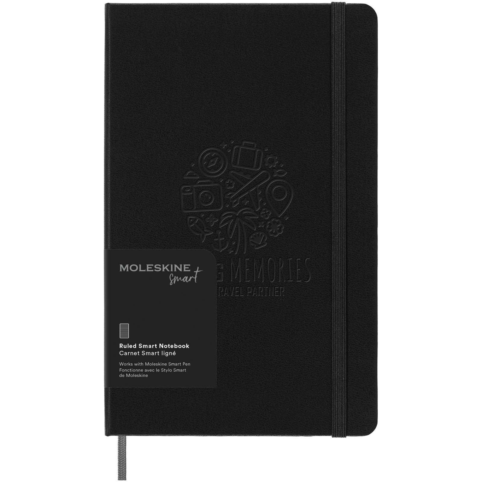 Carnet L Moleskine Smart - ligné