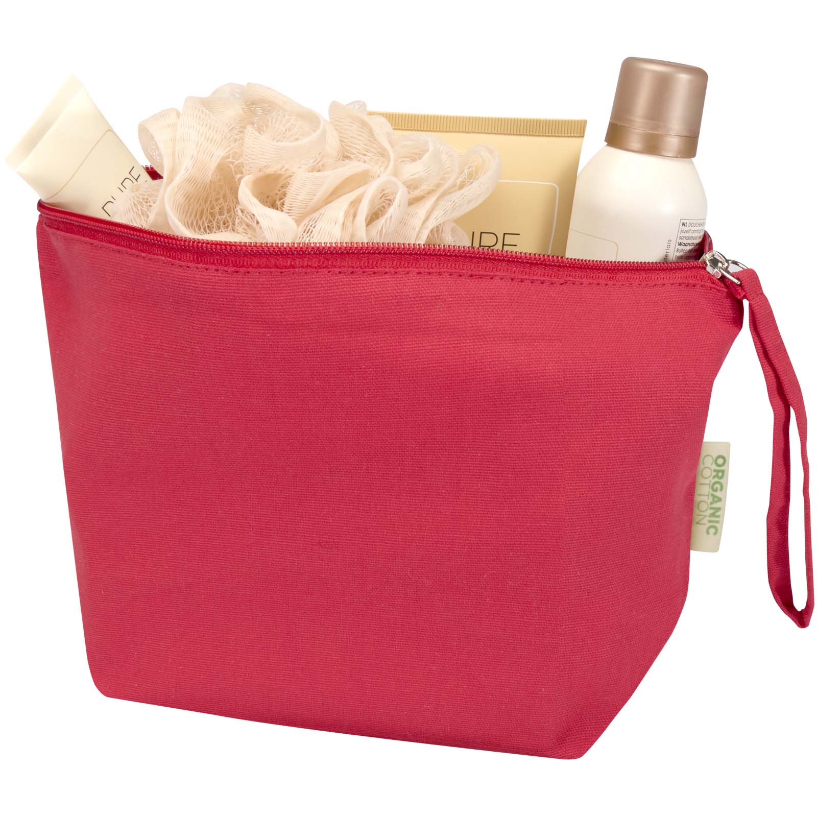 Grande pochette à accessoires Odisha de 3 L bio certifiée OCS 180 g/m²