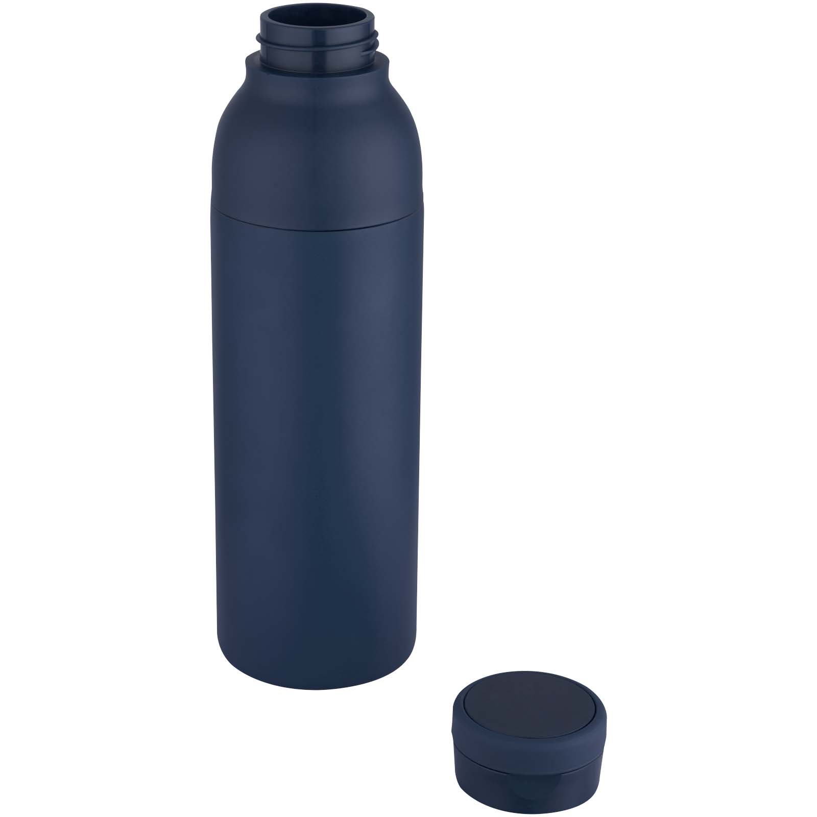 Bouteille avec isolation sous vide Illuminate double paroi de 650 ml en acier inoxydable recyclé certifié RCS