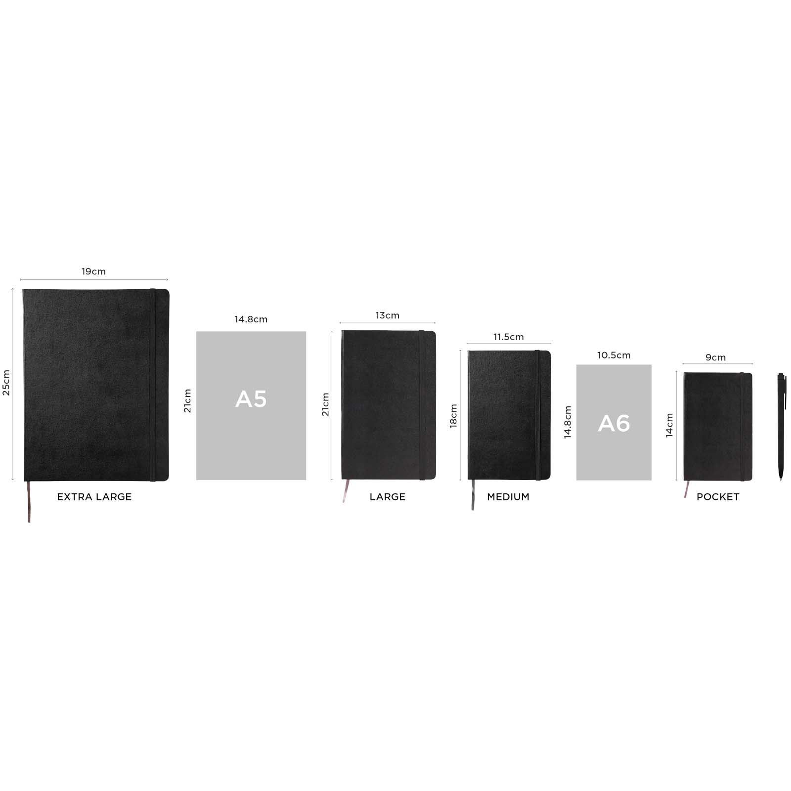 Moleskine Carnet Classic L à couverture souple - ligné