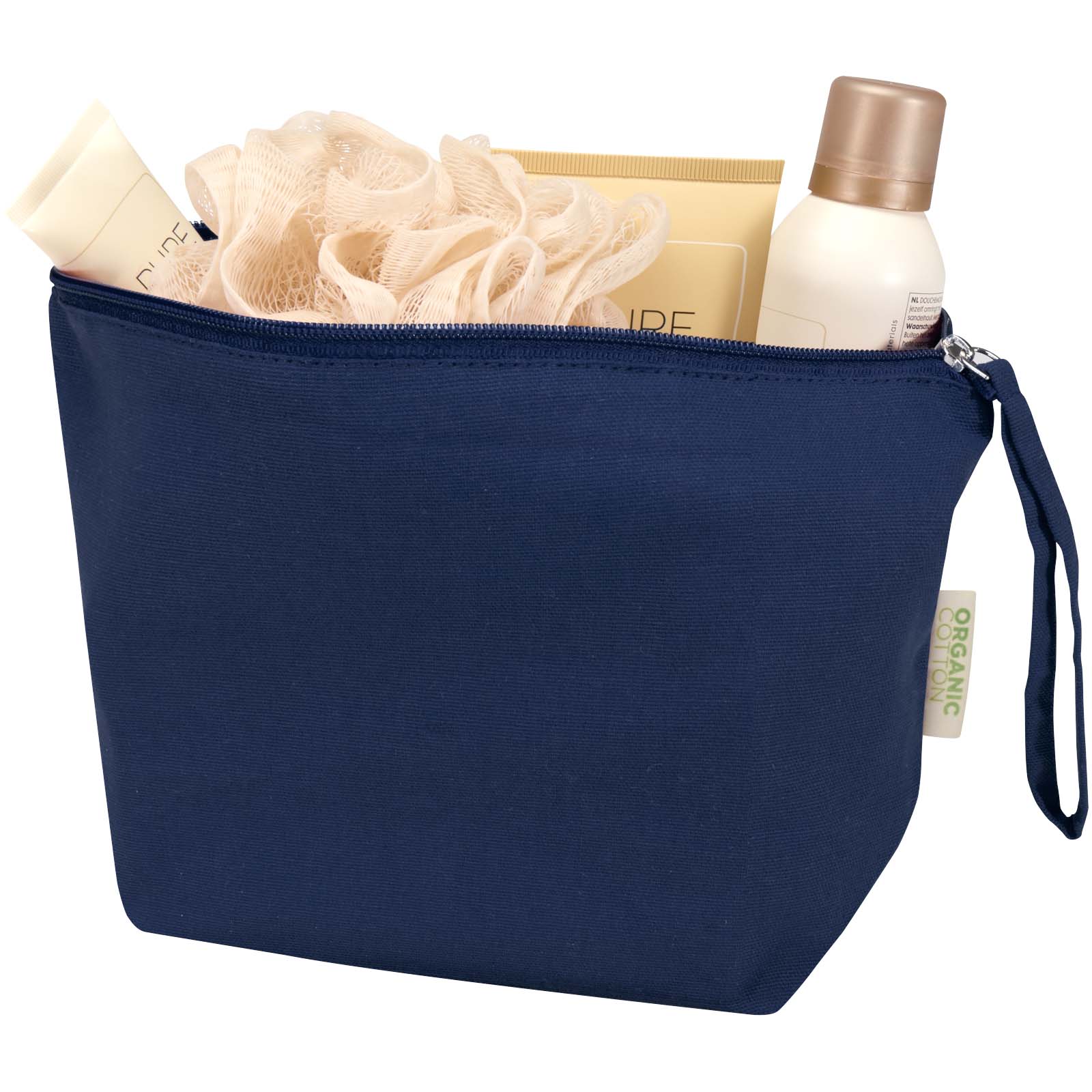 Grande pochette à accessoires Odisha de 3 L bio certifiée OCS 180 g/m²