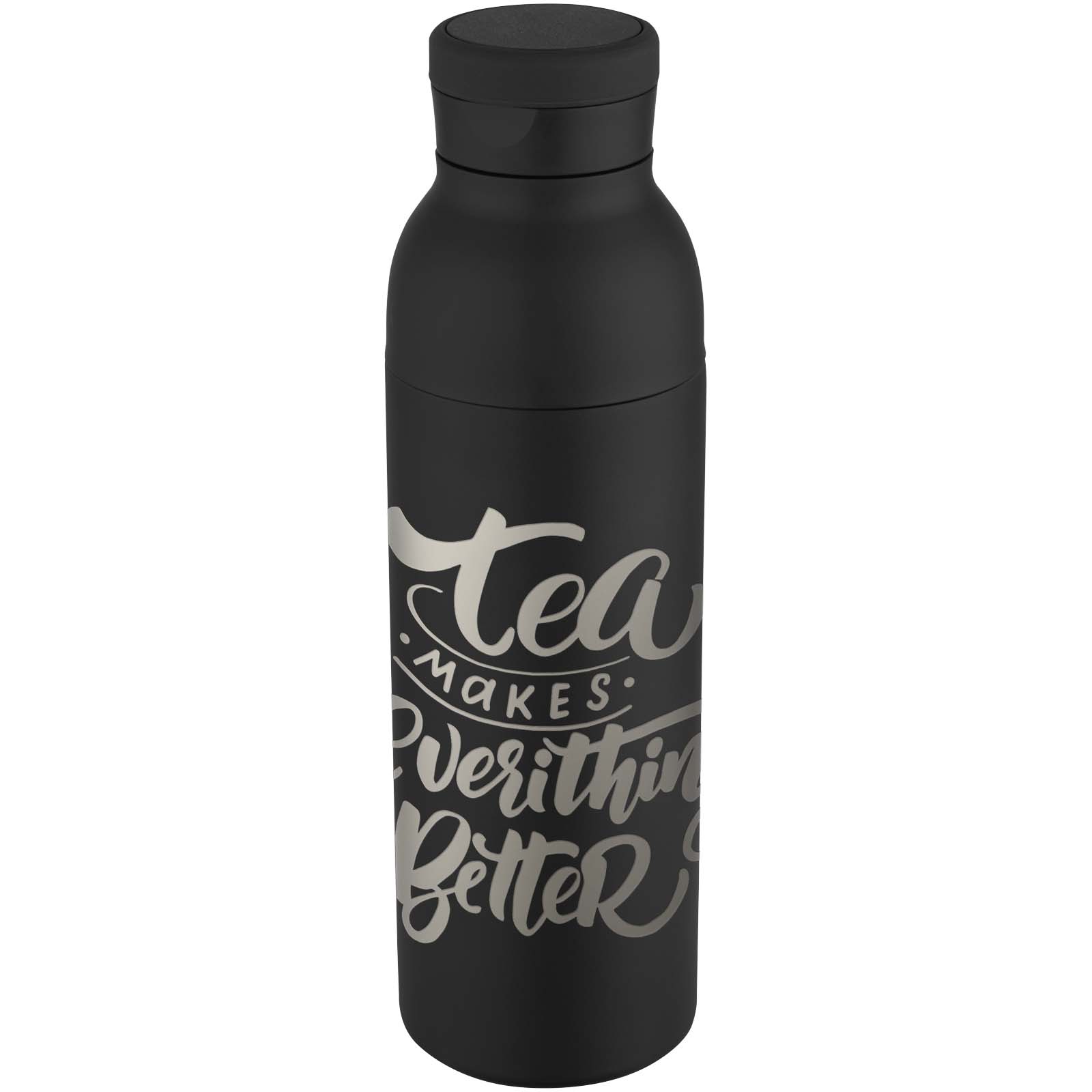 Bouteille avec isolation sous vide Illuminate double paroi de 650 ml en acier inoxydable recyclé certifié RCS