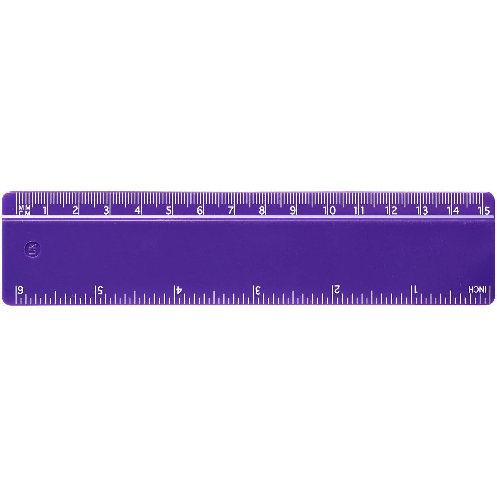 Règle en plastique Renzo 15 cm