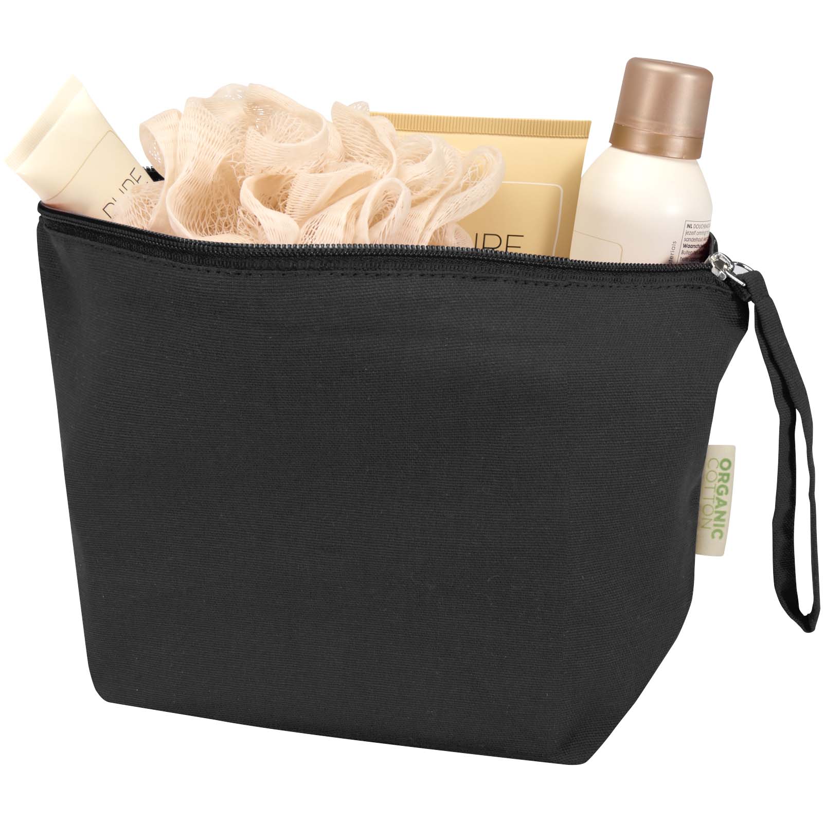 Grande pochette à accessoires Odisha de 3 L bio certifiée OCS 180 g/m²