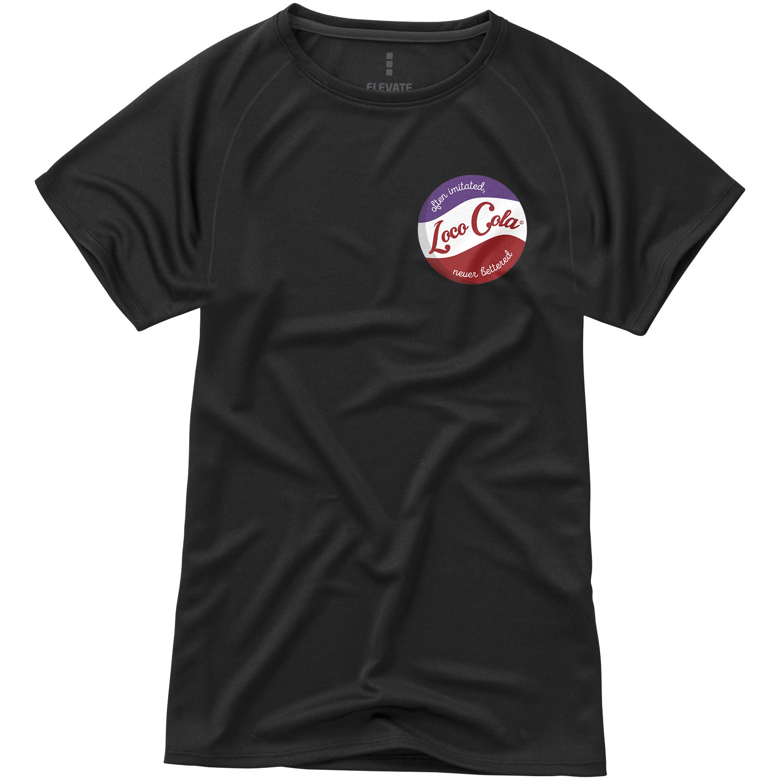 Elevate T-shirt cool fit manches courtes femme de 145 g/m² Niagara