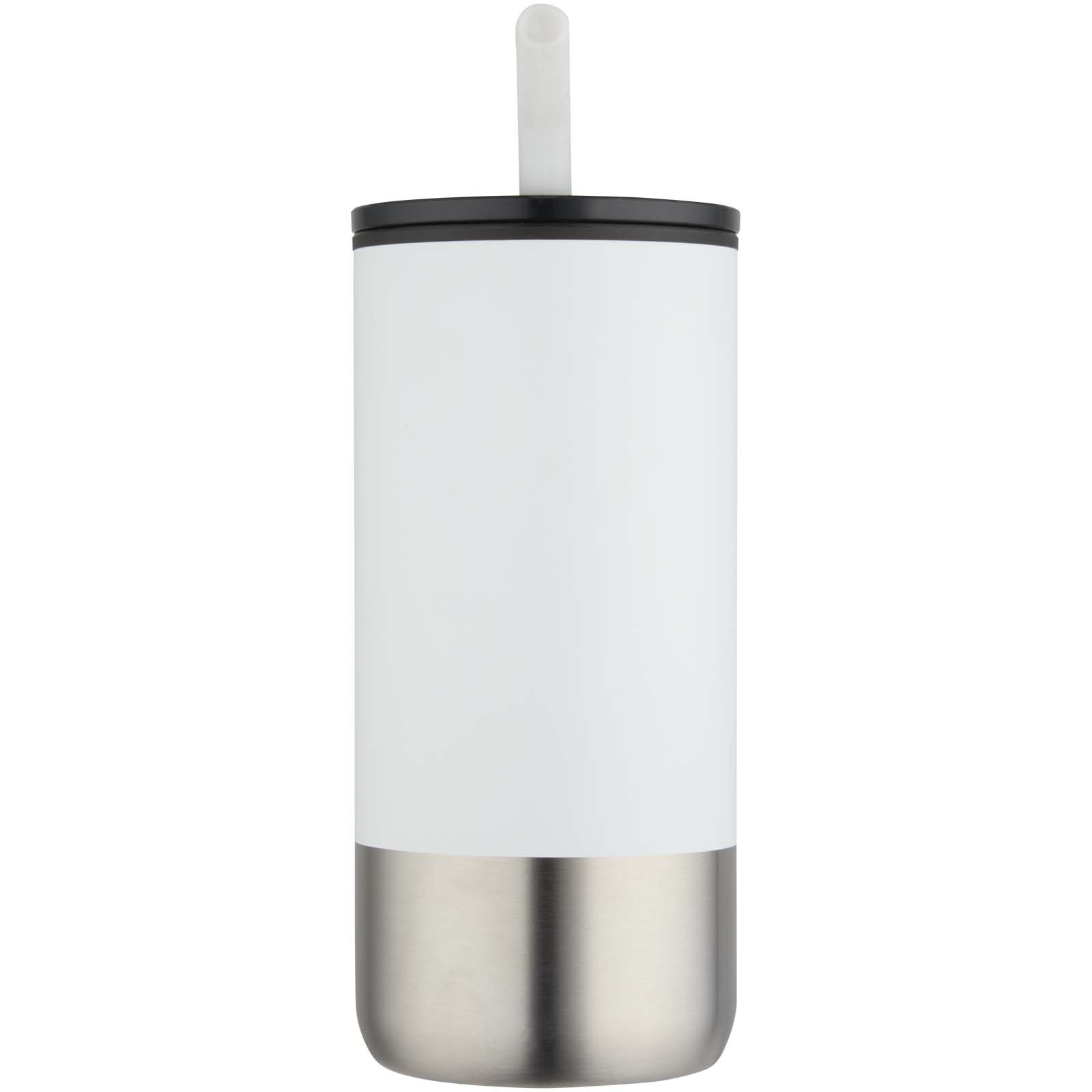 Gobelet isotherme Grayson 480 ml certifié RCS avec paille en silicone