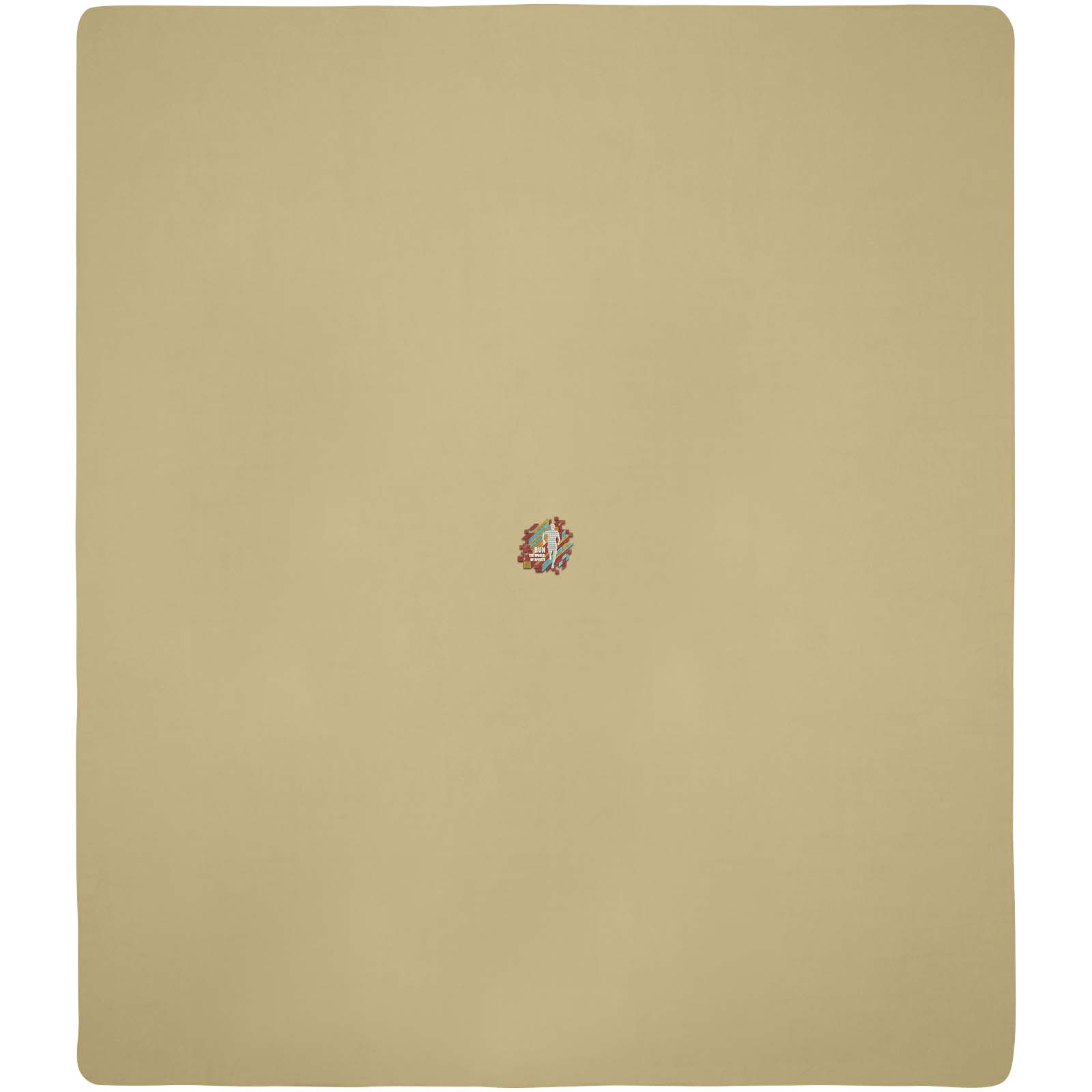 La couverture à carreaux unie Huggy est composée à 100 % de polaire 200 g/m², une matière douce et confortable qui fournit ra