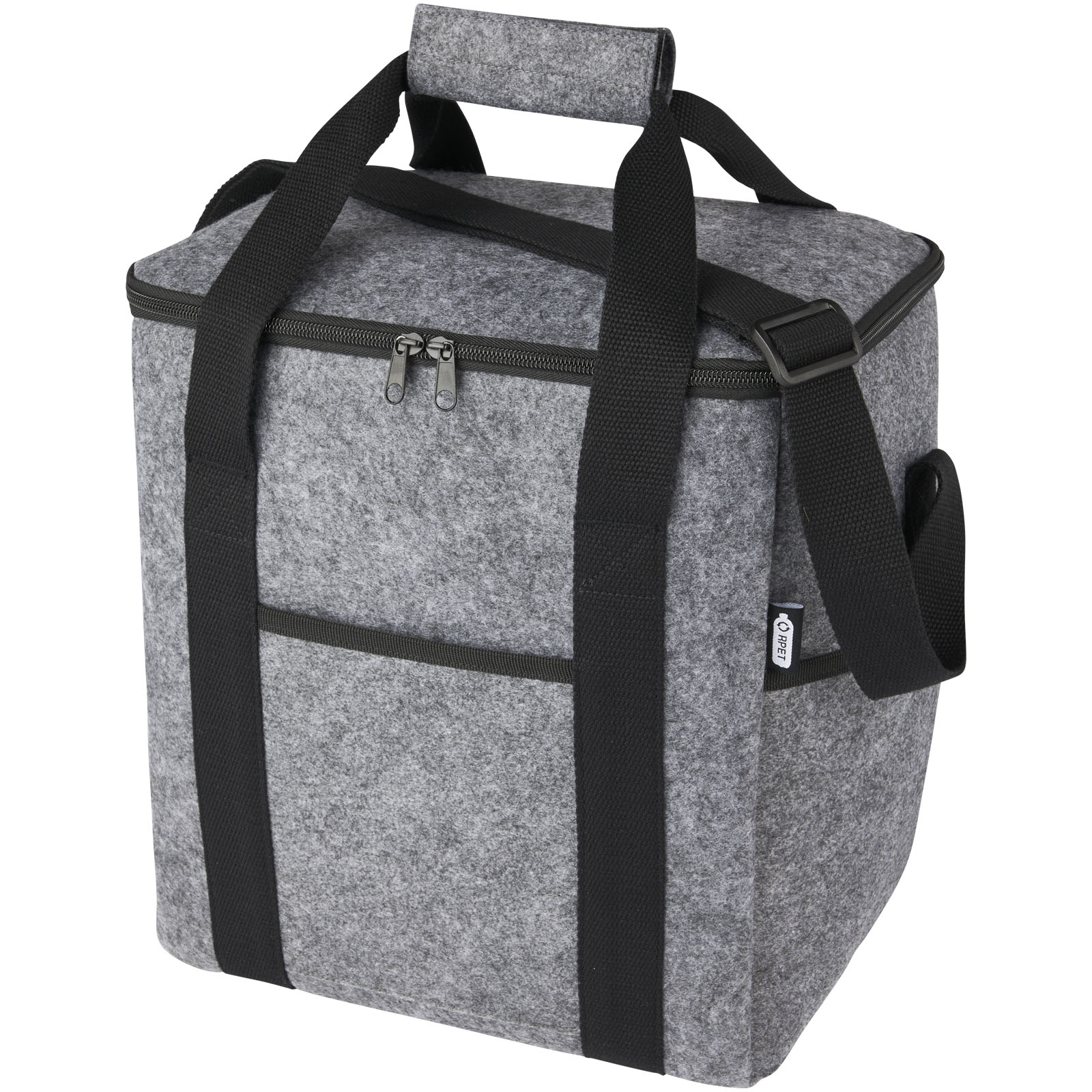 Sac isotherme Felta pour boissons en feutrine recyclée GRS de 21 L
