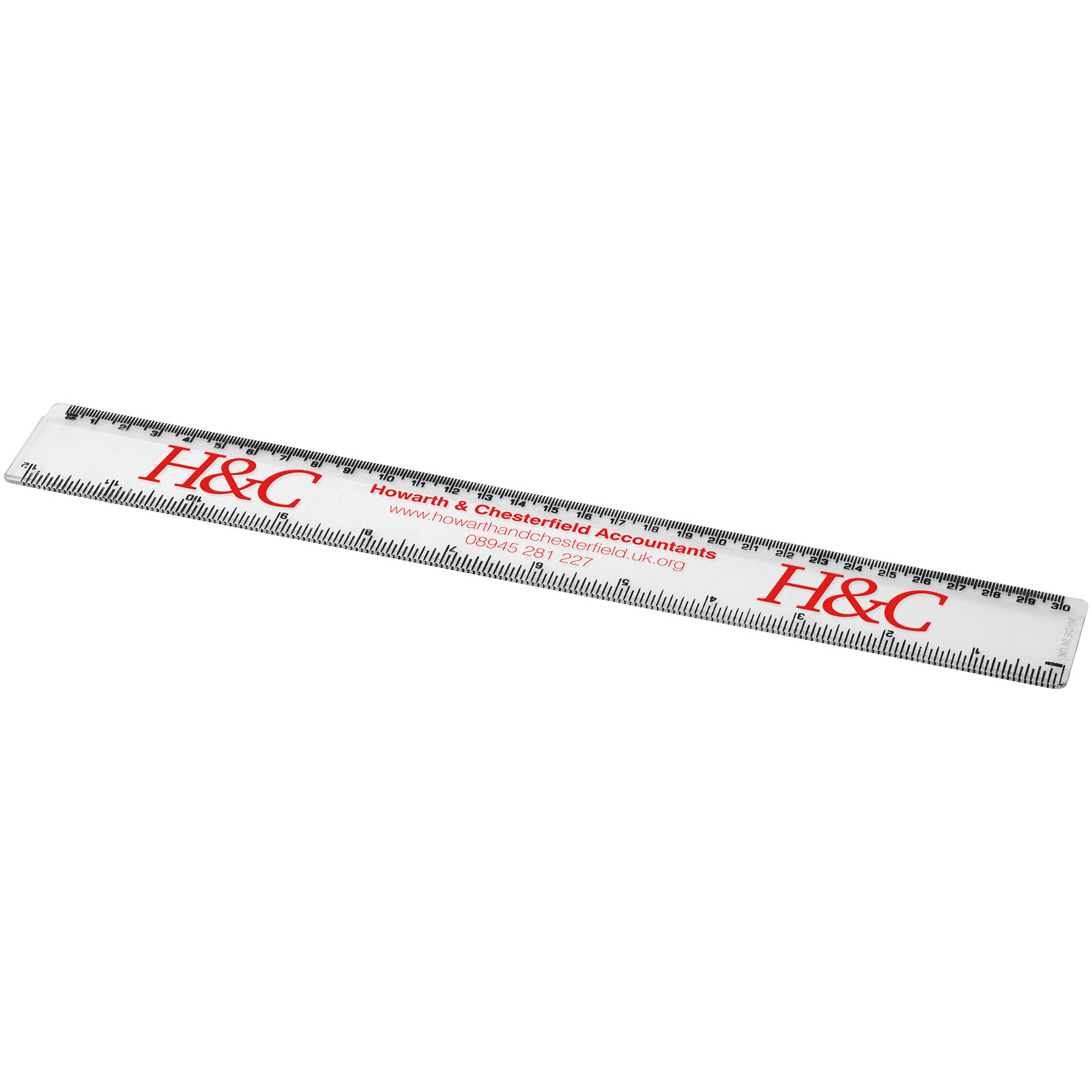 Règle en plastique Renzo 30 cm