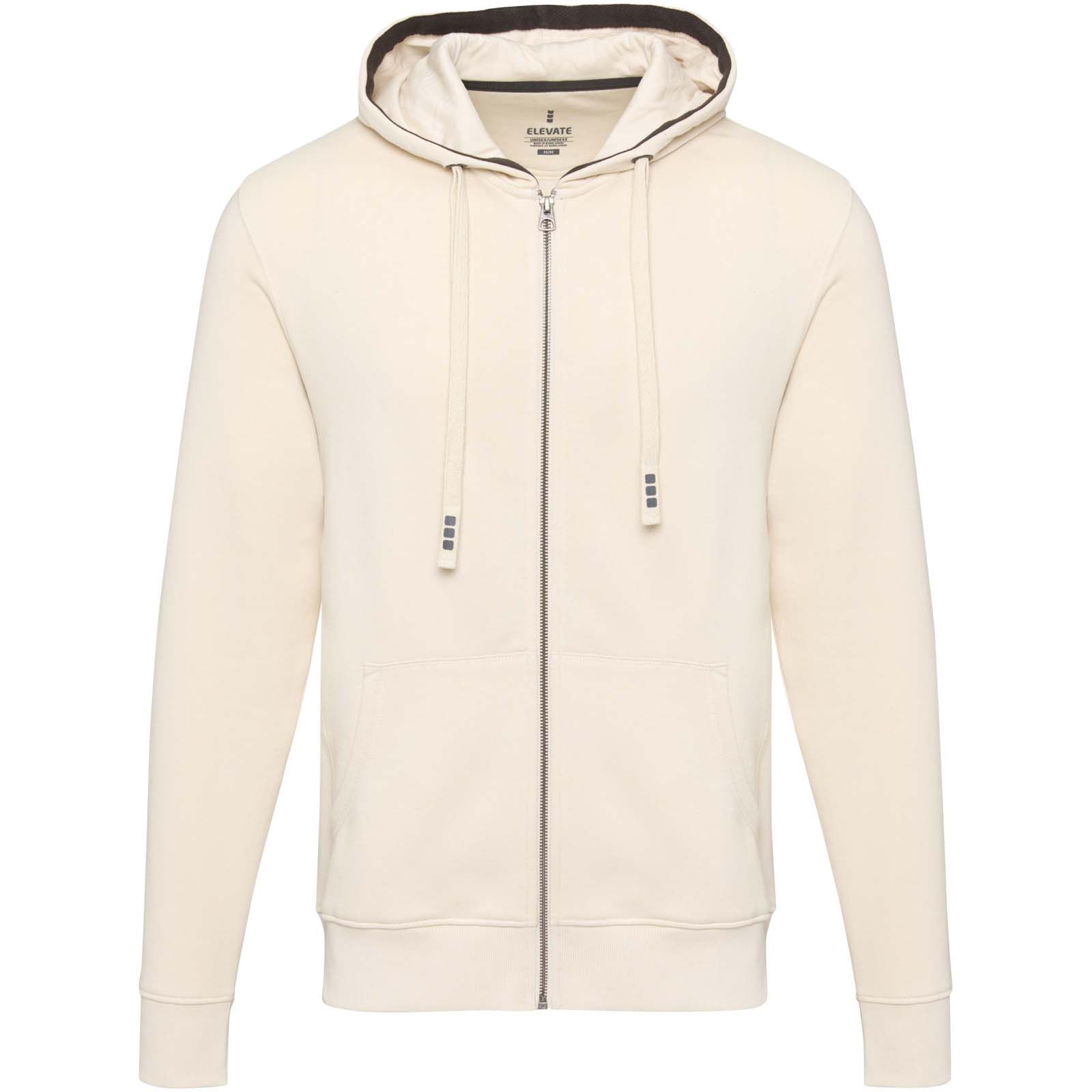 Elevate Sweat shirt à capuche full zip unisex de 300 g/m² Arora