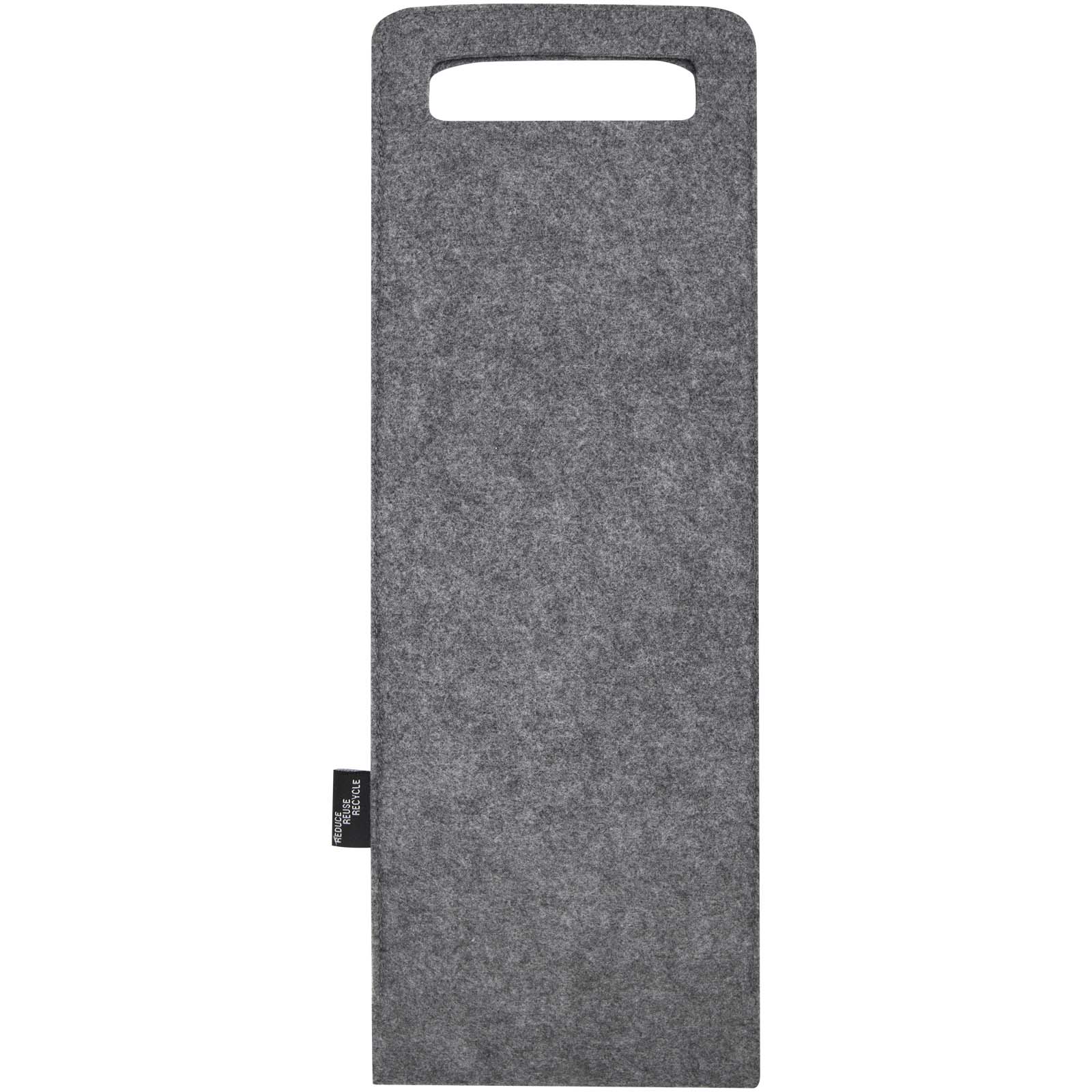 Sac à vin Felta de 75 cl en feutrine recyclée certifié GRS