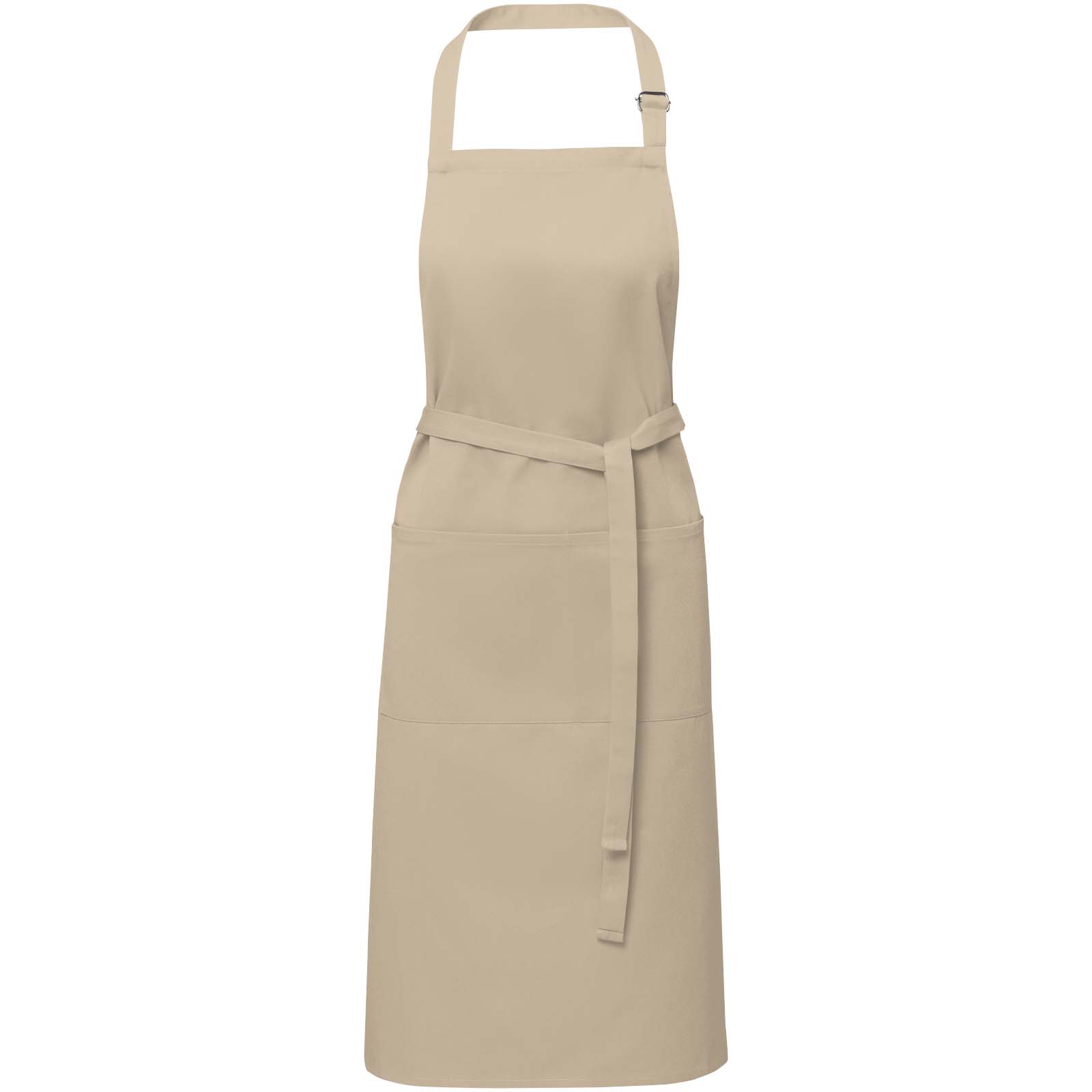 Tablier ajustable Andrea de 240 g/m² avec bretelle réglable au cou