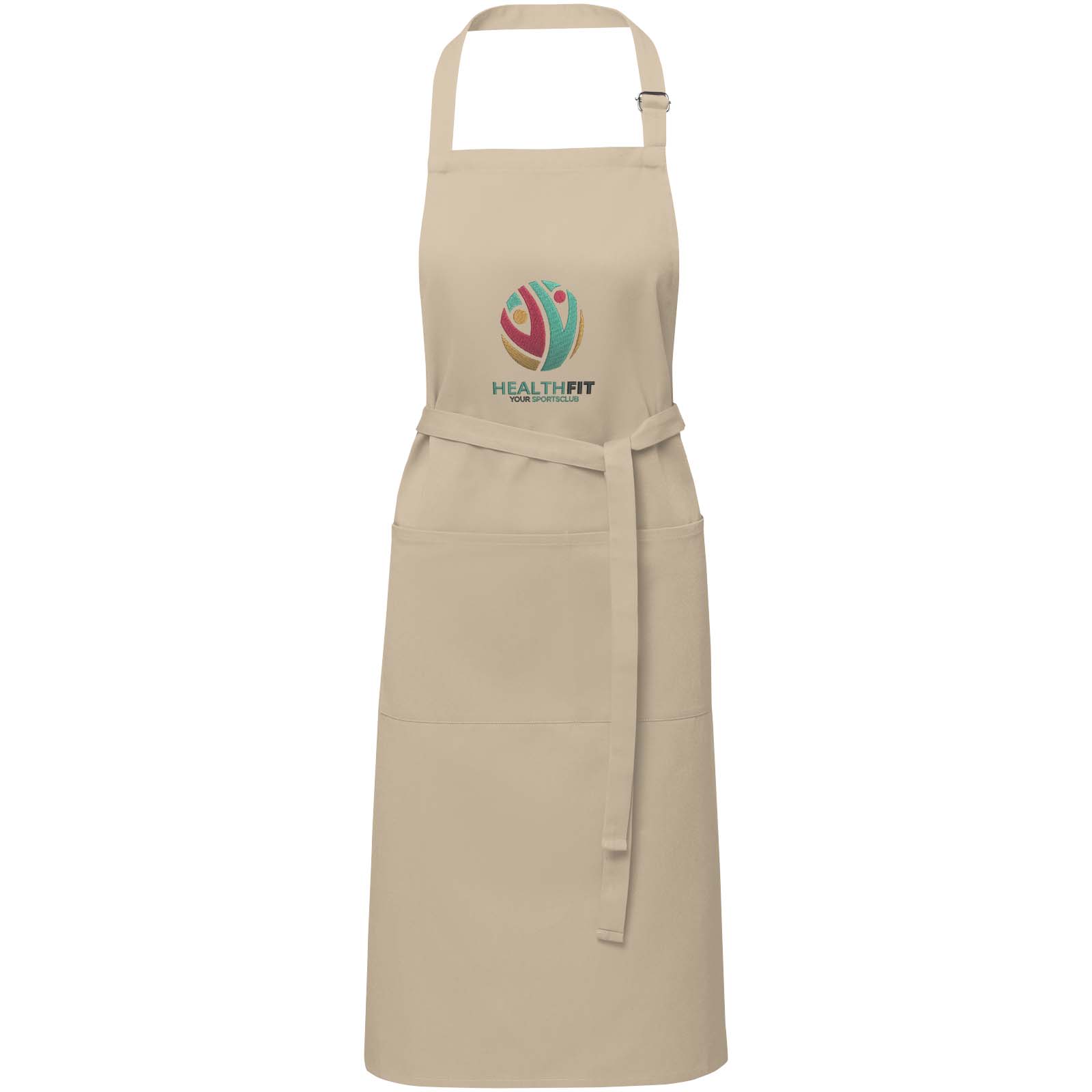 Tablier ajustable Andrea de 240 g/m² avec bretelle réglable au cou