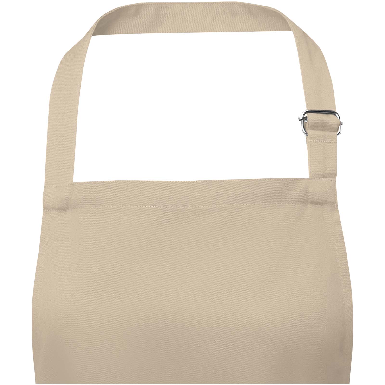 Tablier ajustable Andrea de 240 g/m² avec bretelle réglable au cou