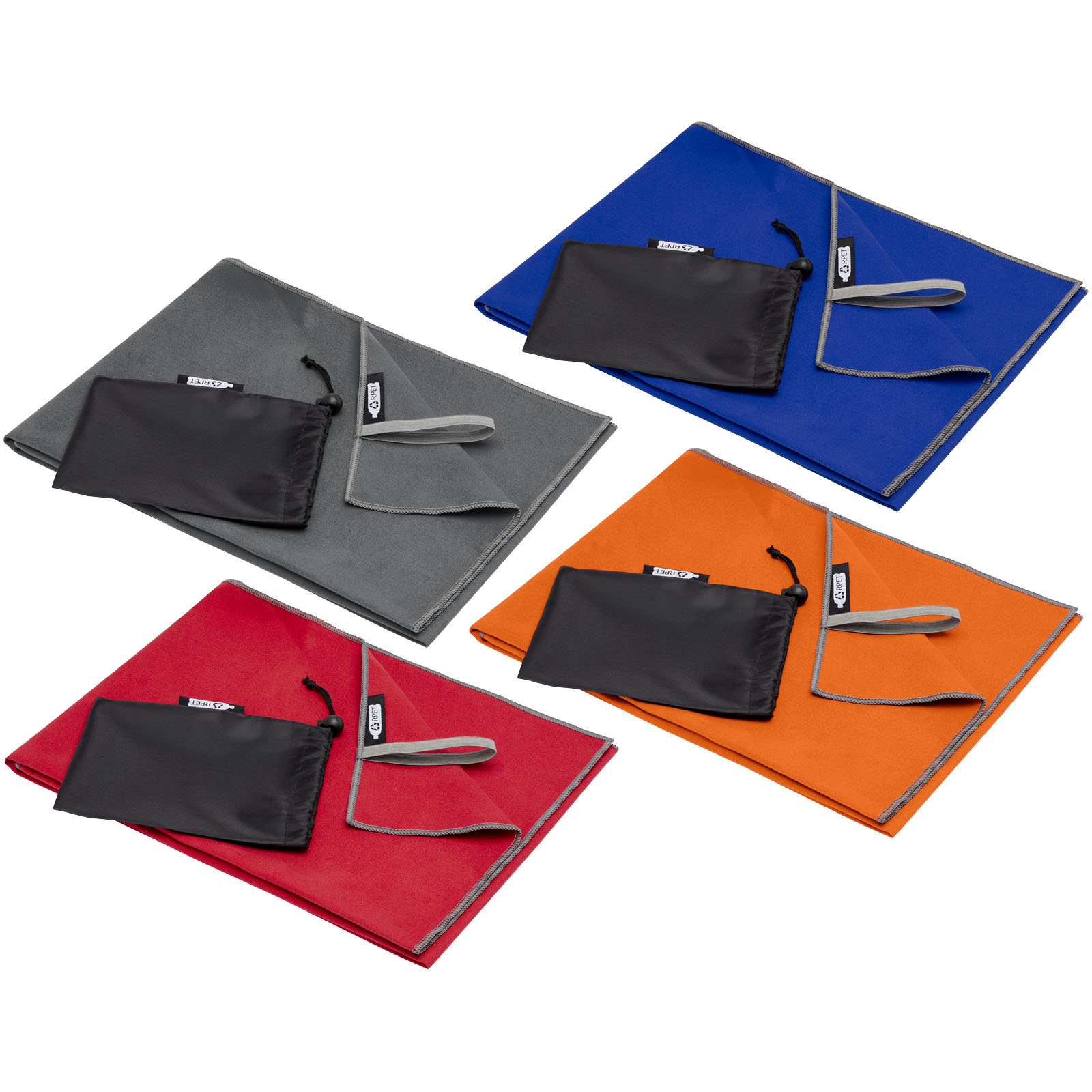Serviette Pieter certifiée GRS ultra-légère et à séchage rapide 50 x 100 cm
