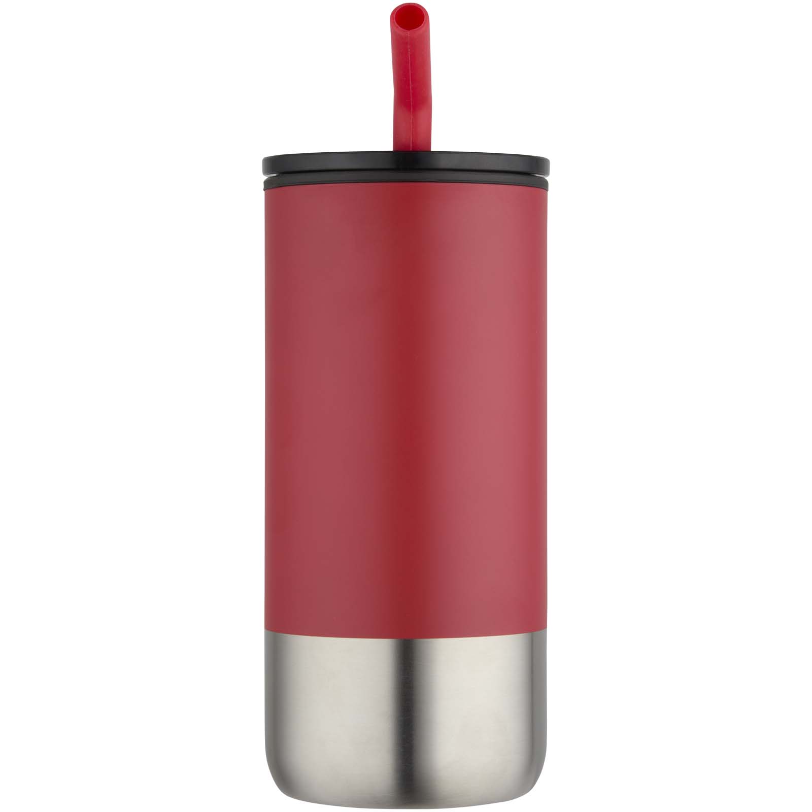 Gobelet isotherme Grayson 480 ml certifié RCS avec paille en silicone