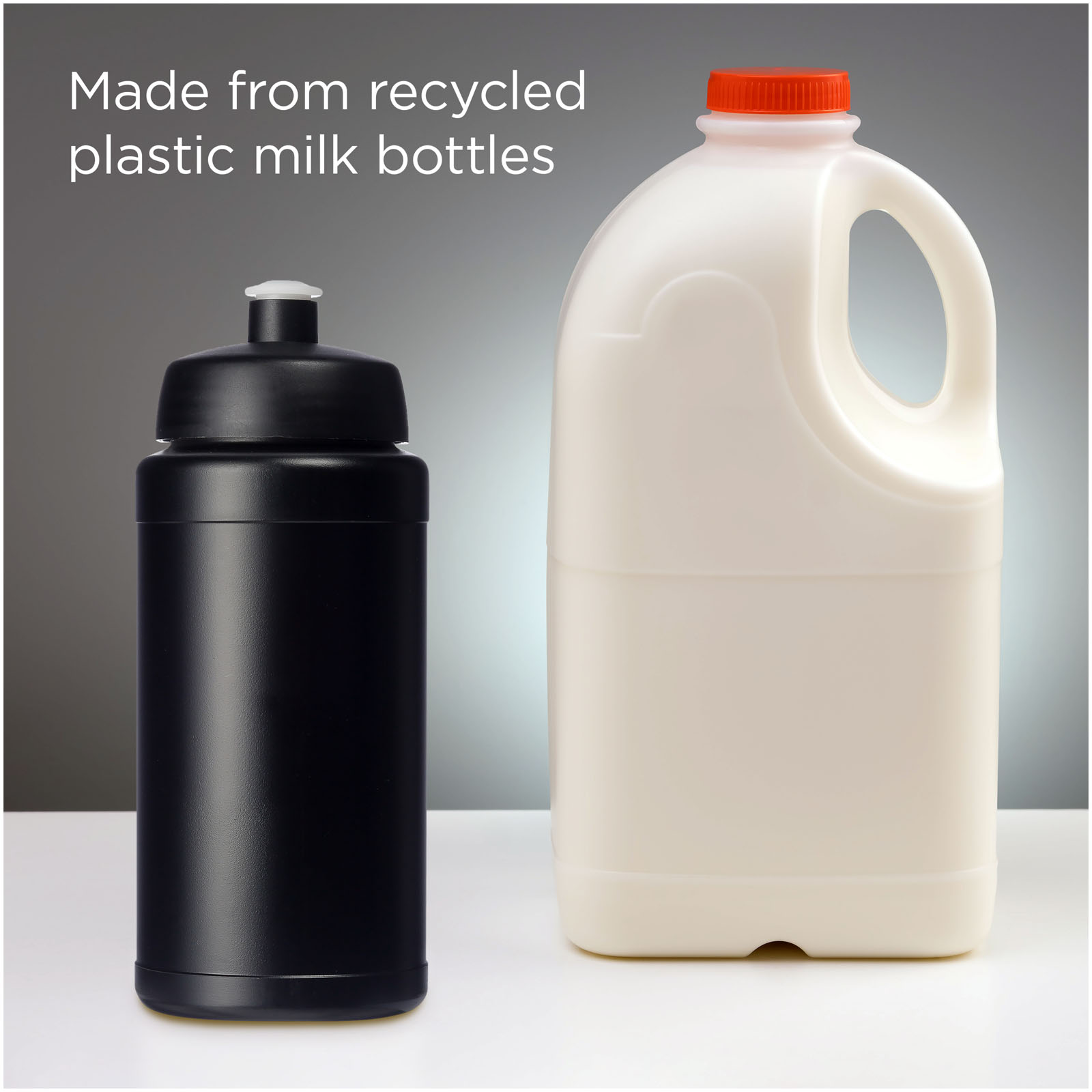 Gourde de sport recyclée Baseline de 500 ml