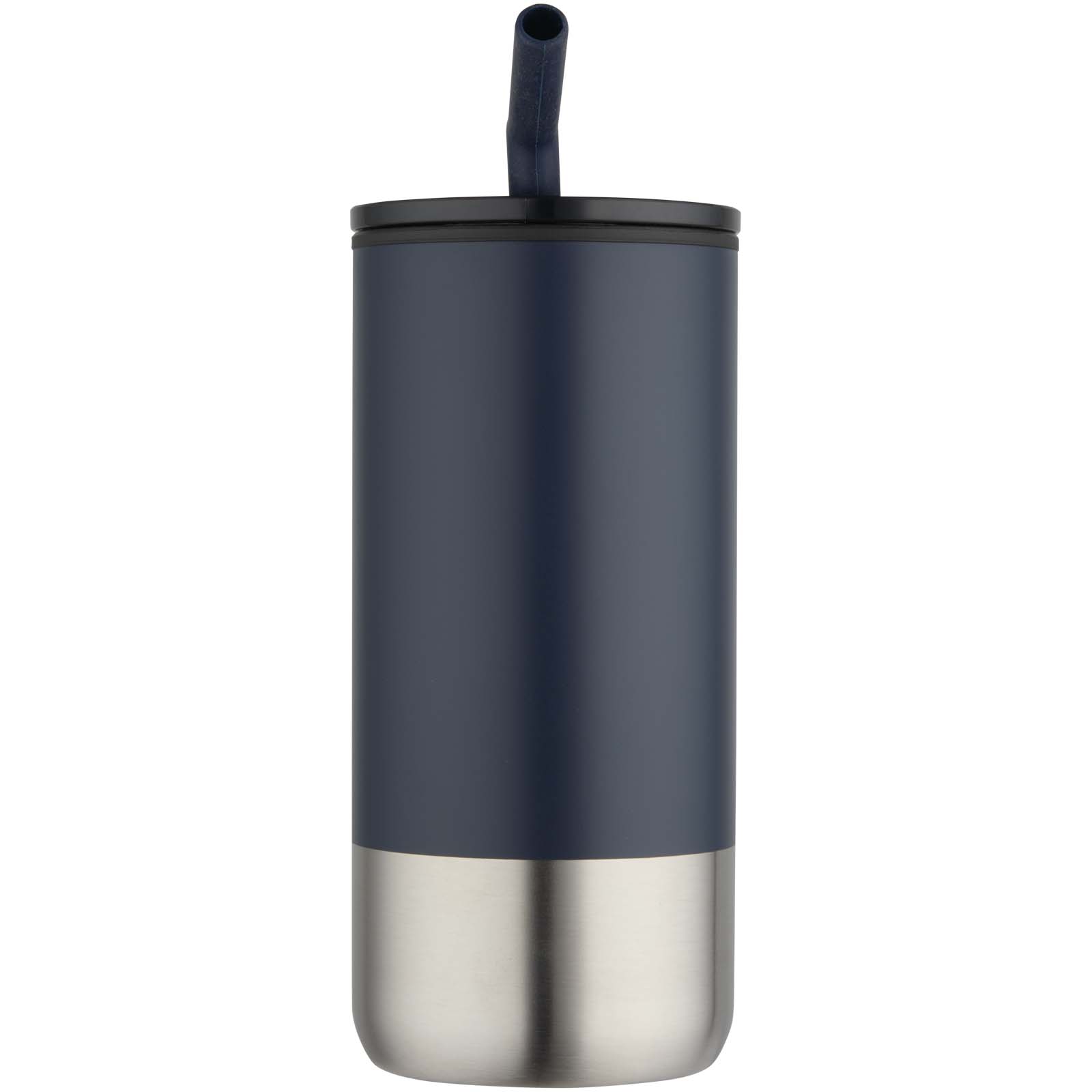 Gobelet isotherme Grayson 480 ml certifié RCS avec paille en silicone