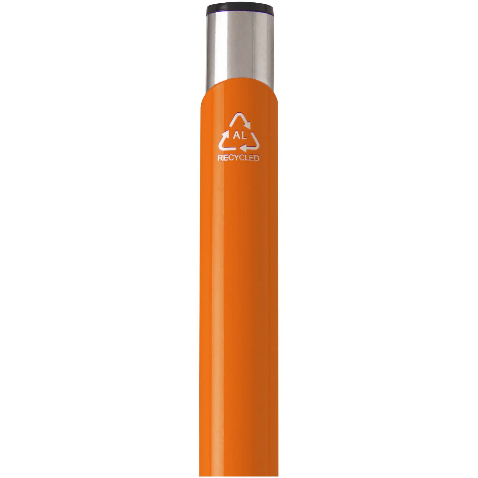 Stylo bille en aluminium recyclé Moneta (encre bleue)