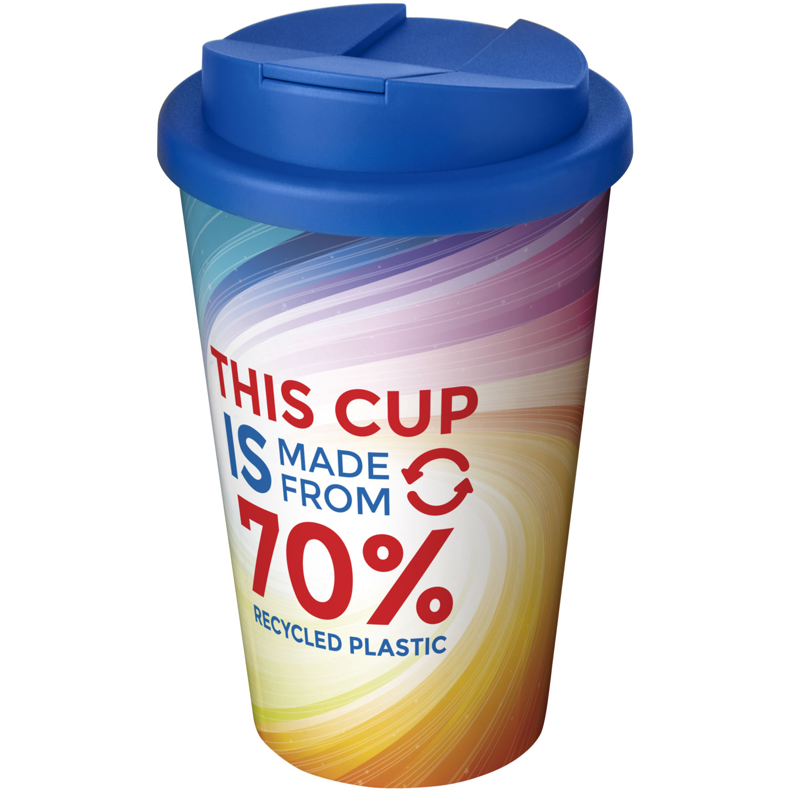 Gobelet avec isolation Brite-Americano® Eco de 350 ml et anti-déversement