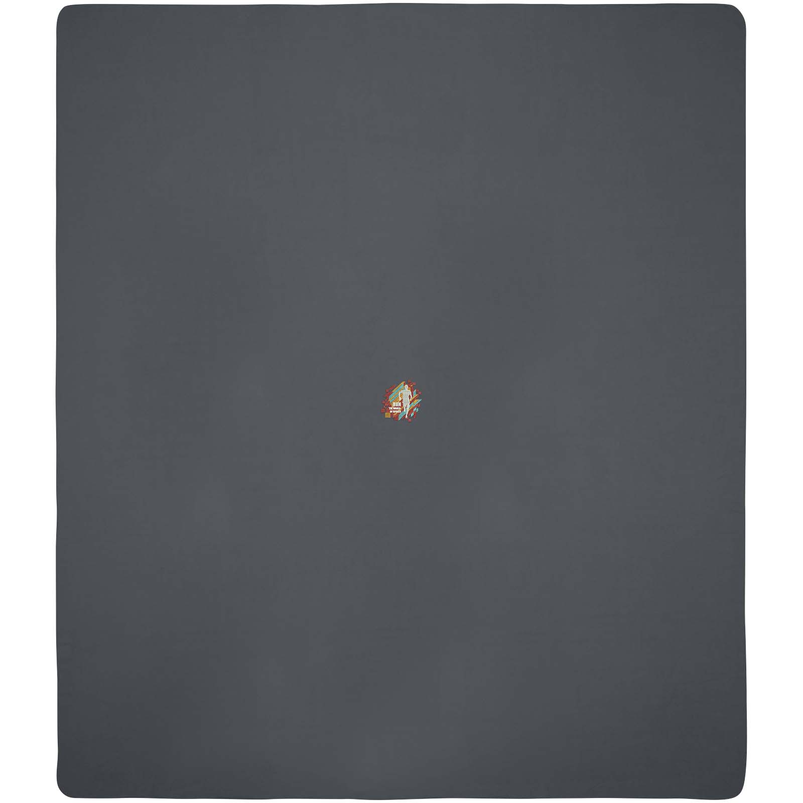 La couverture à carreaux unie Huggy est composée à 100 % de polaire 200 g/m², une matière douce et confortable qui fournit ra
