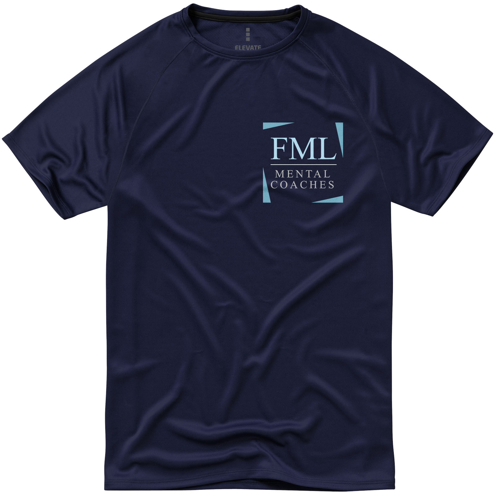 Elevate T-shirt cool fit manches courtes homme de 145 g/m² Niagara