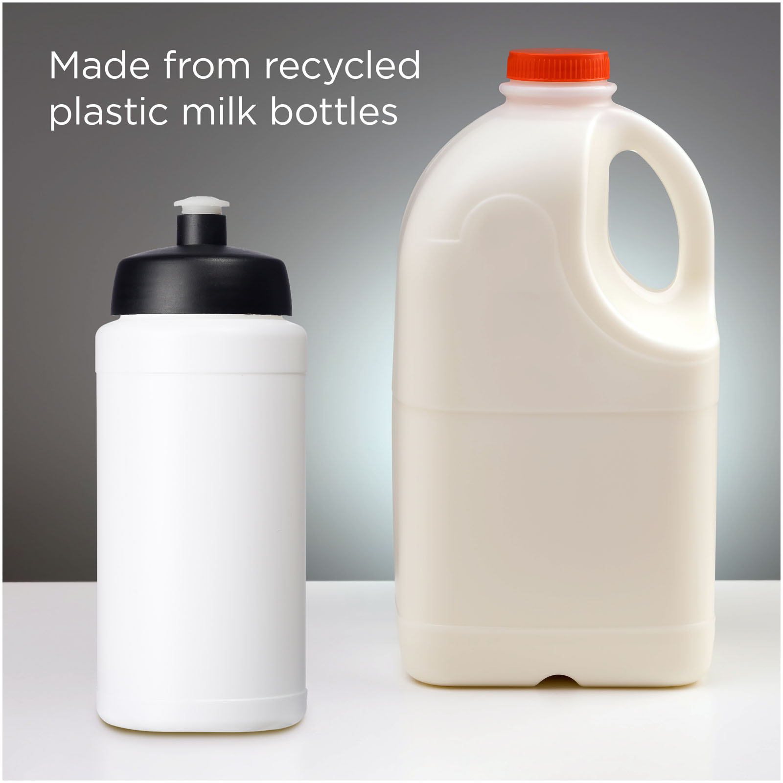 Gourde de sport recyclée Baseline de 500 ml