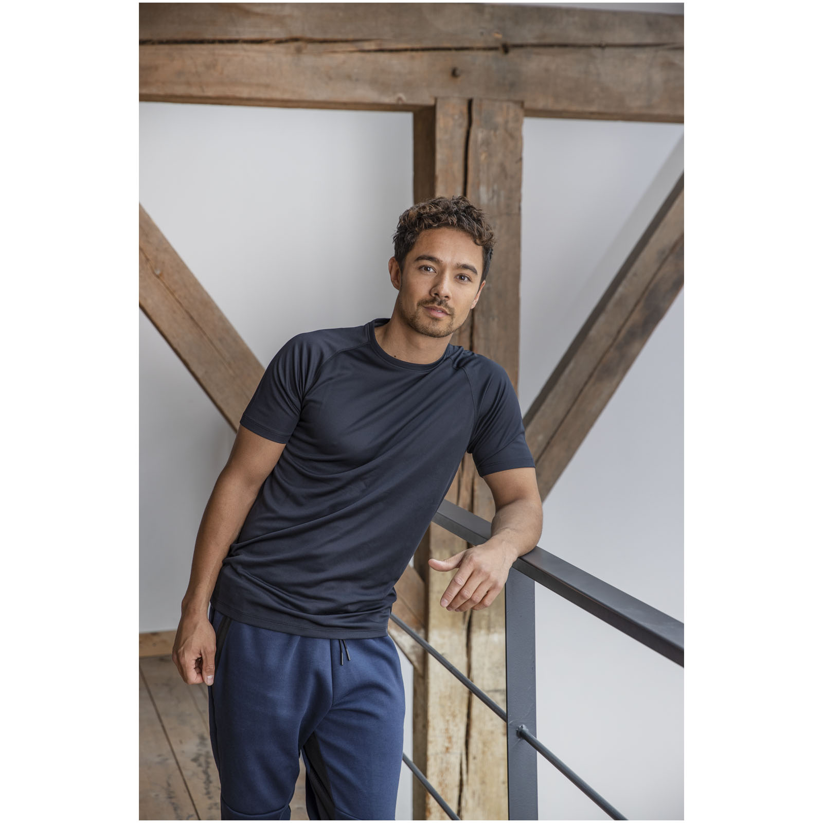 Elevate T-shirt cool fit manches courtes homme de 145 g/m² Niagara