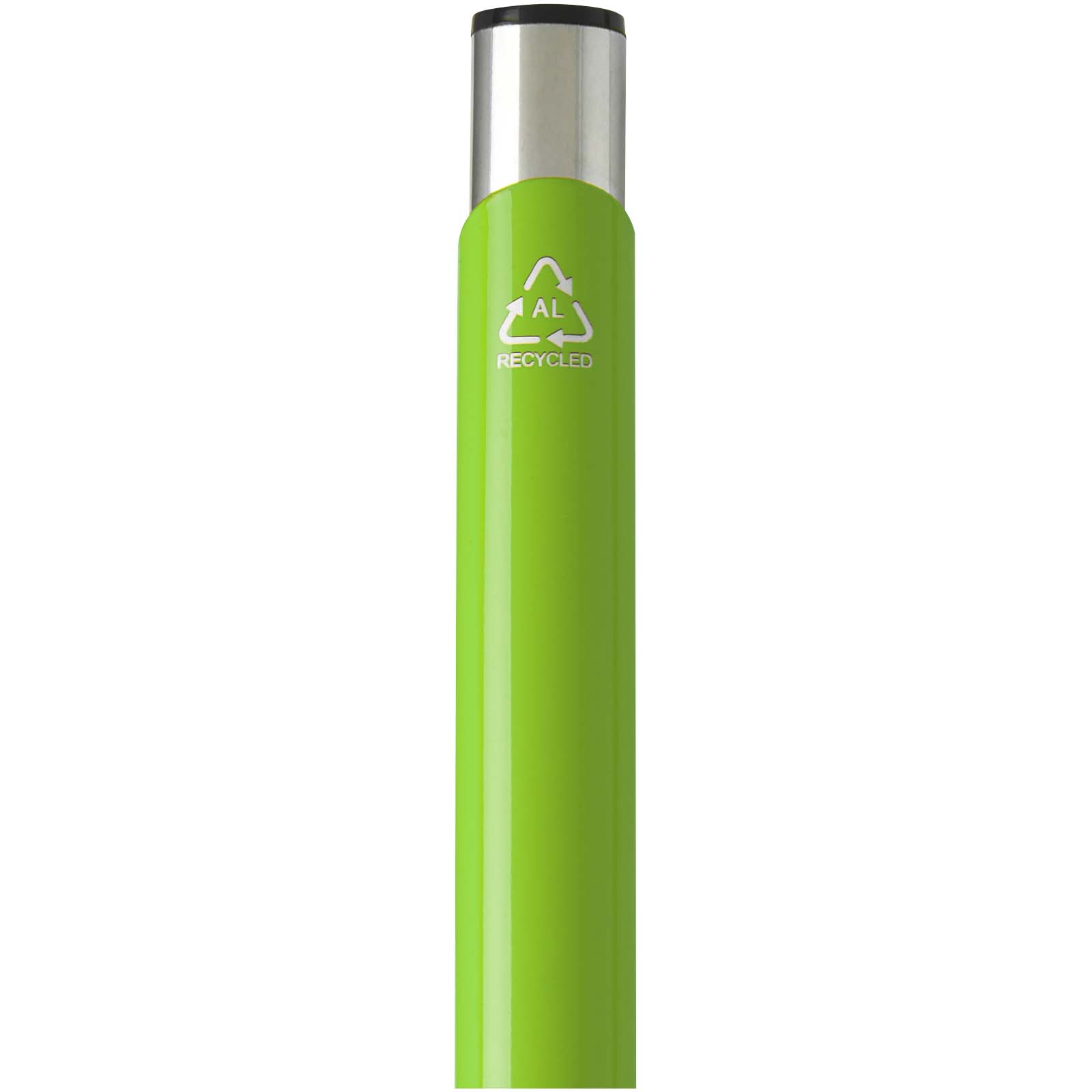 Stylo bille en aluminium recyclé Moneta (encre bleue)