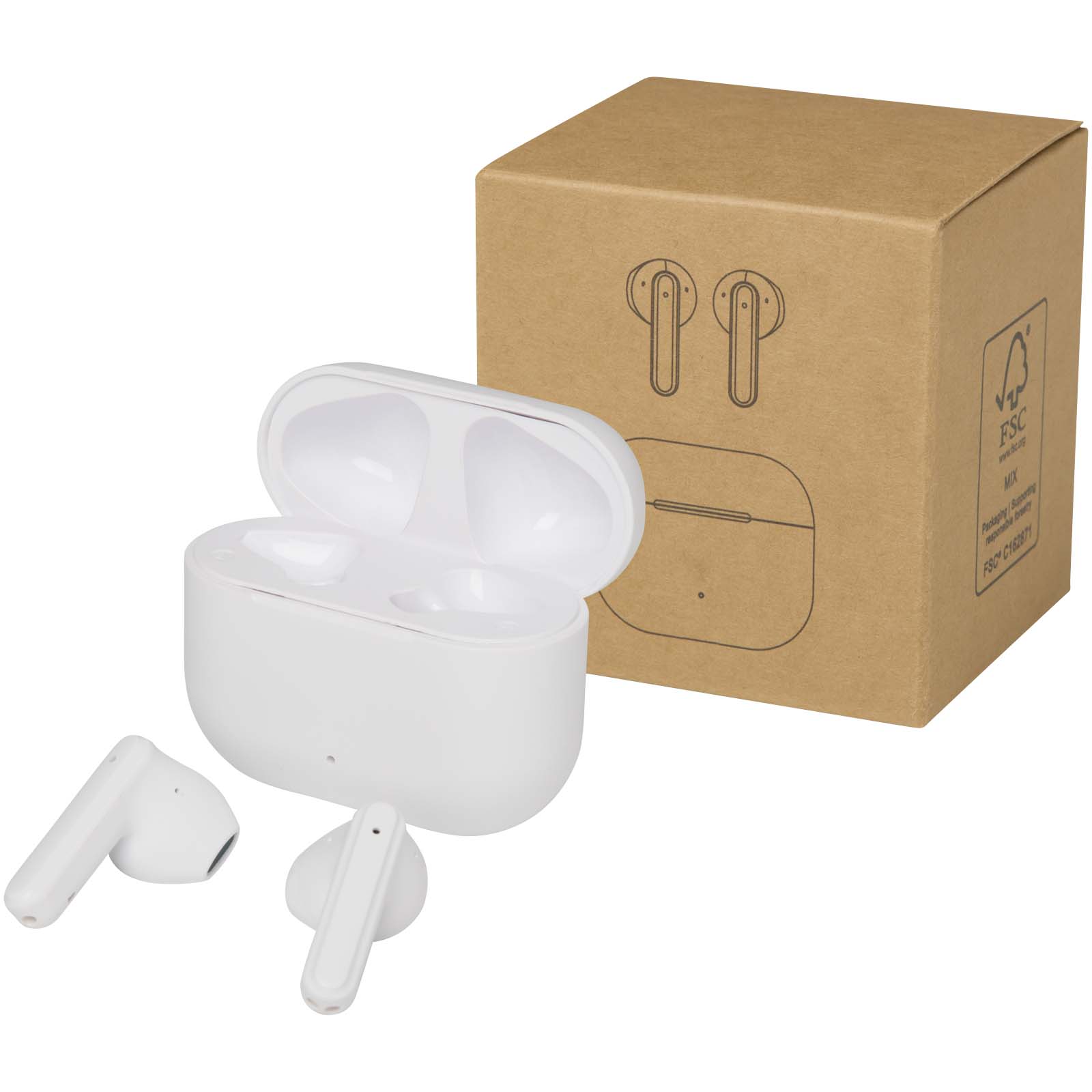 Oreillette Bluetooth® True Wireless Altais sans fil en plastique recyclé