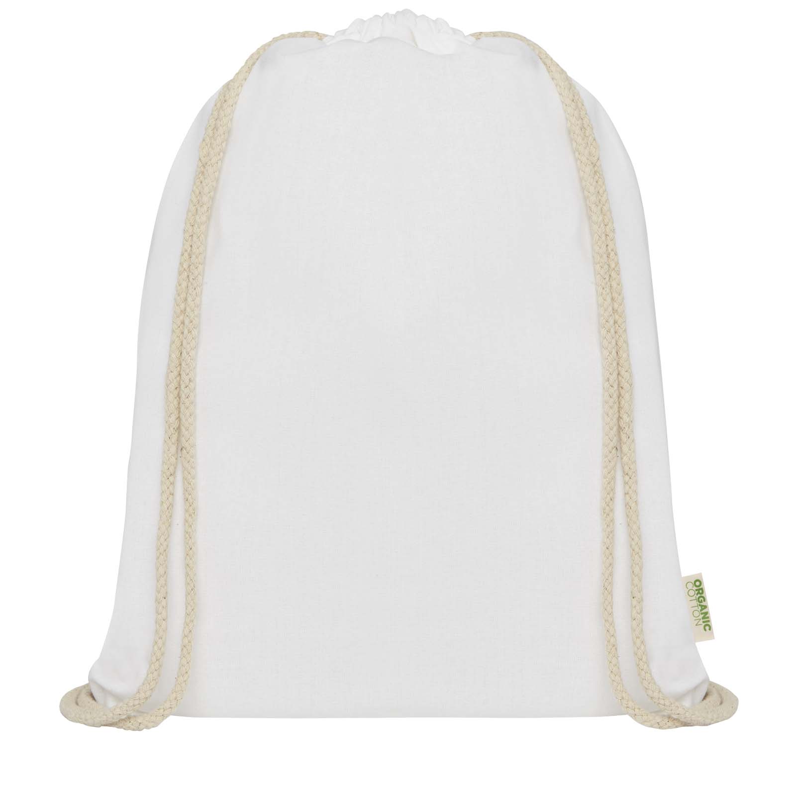 Sac refermable à cordon Odisha de 5 L bio certifié OCS 140 g/m²