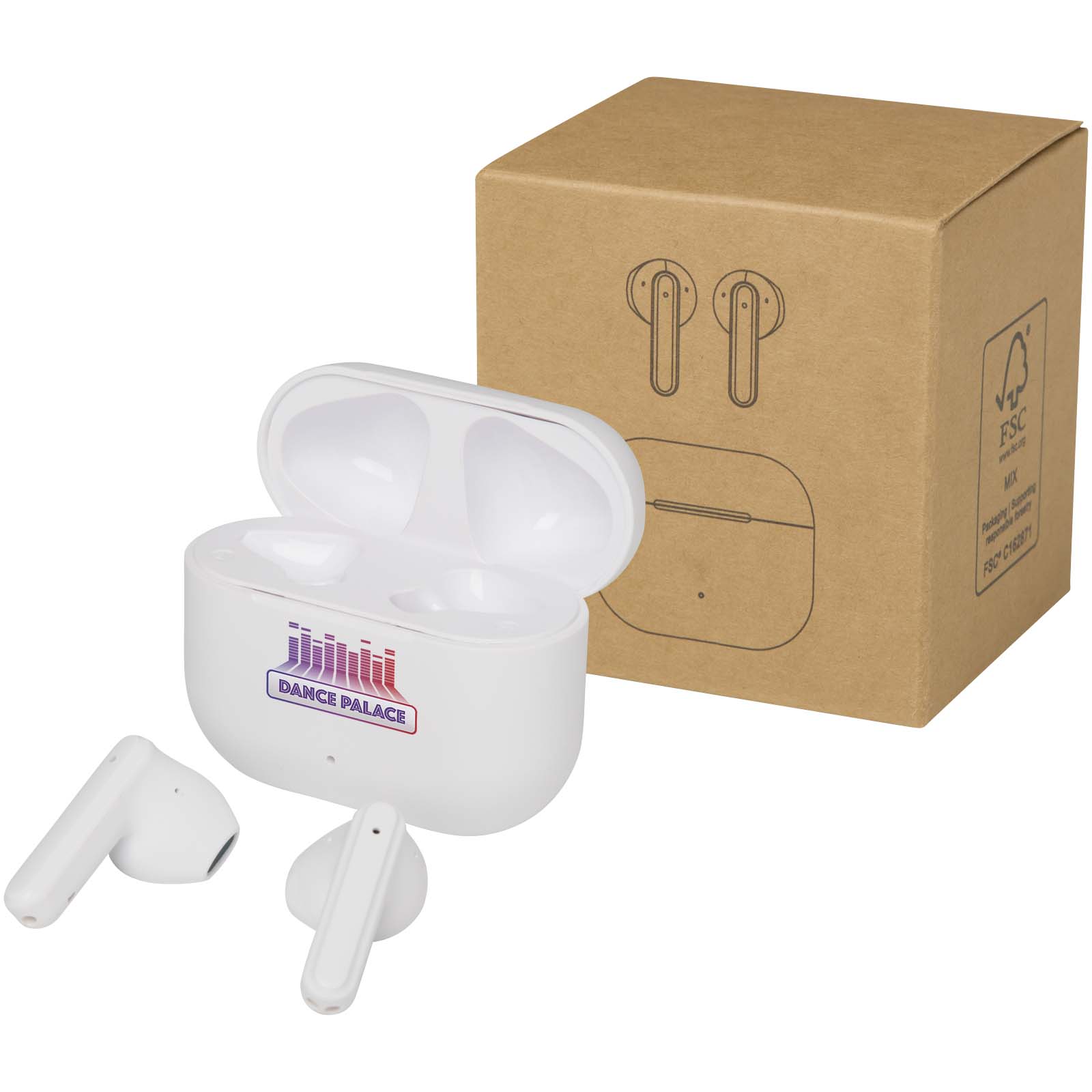 Oreillette Bluetooth® True Wireless Altais sans fil en plastique recyclé