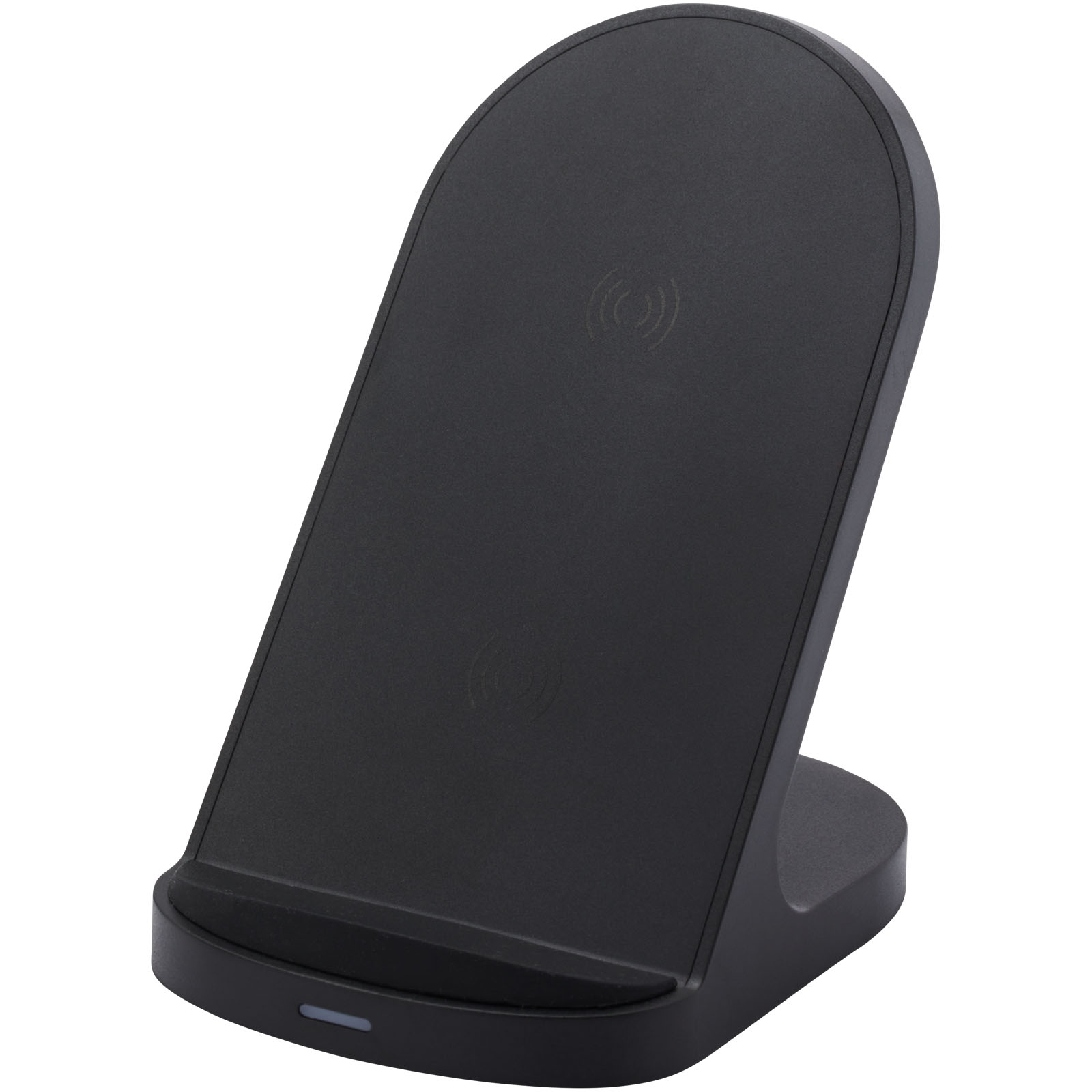 Socle de charge sans fil Loop de 15 W à double bobine en plastique recyclé certifié RCS