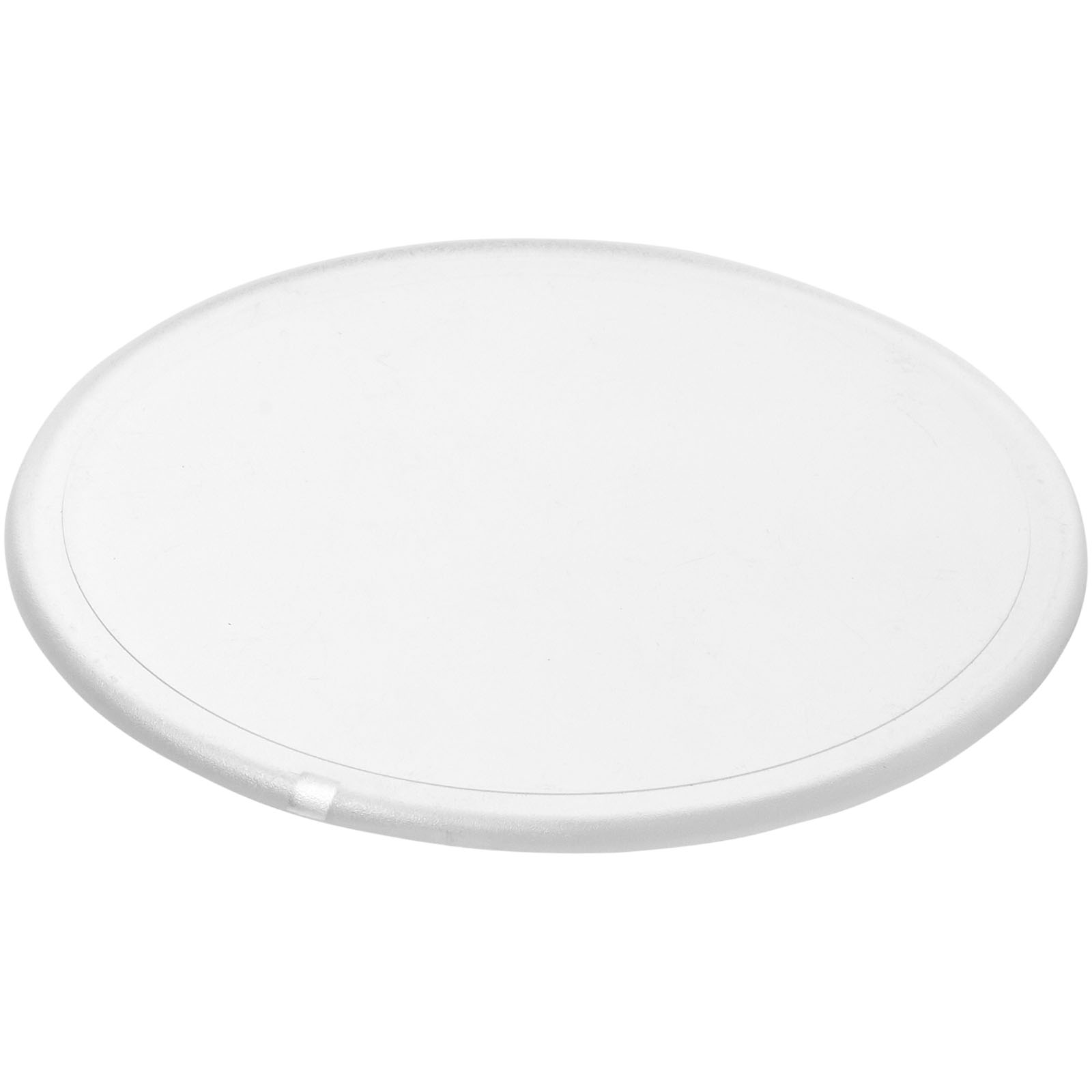 Sous-verre rond Renzo en plastique