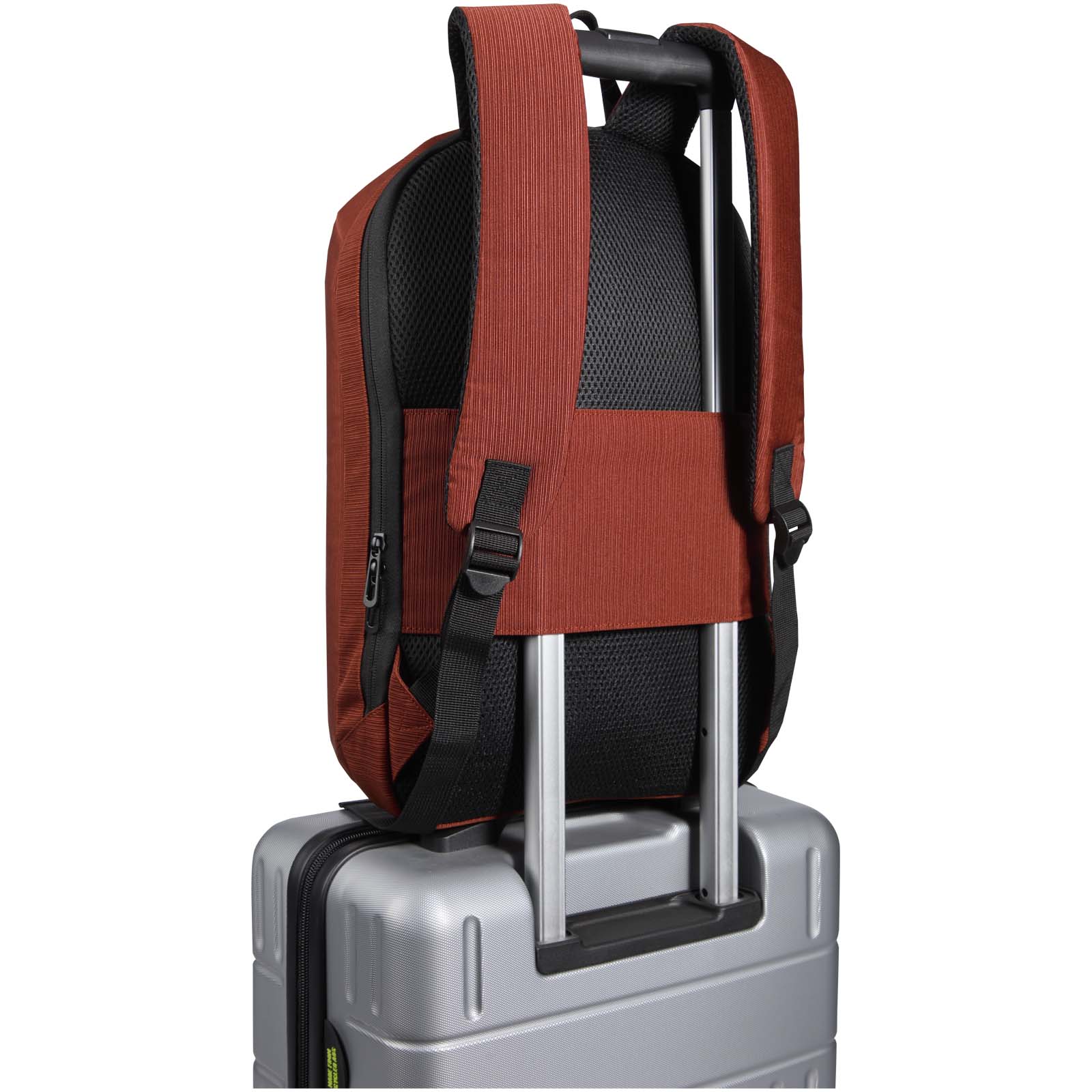 Sac à dos antivol pour ordinateur portable 15" Luma de 10 L en matériaux recyclés GRS