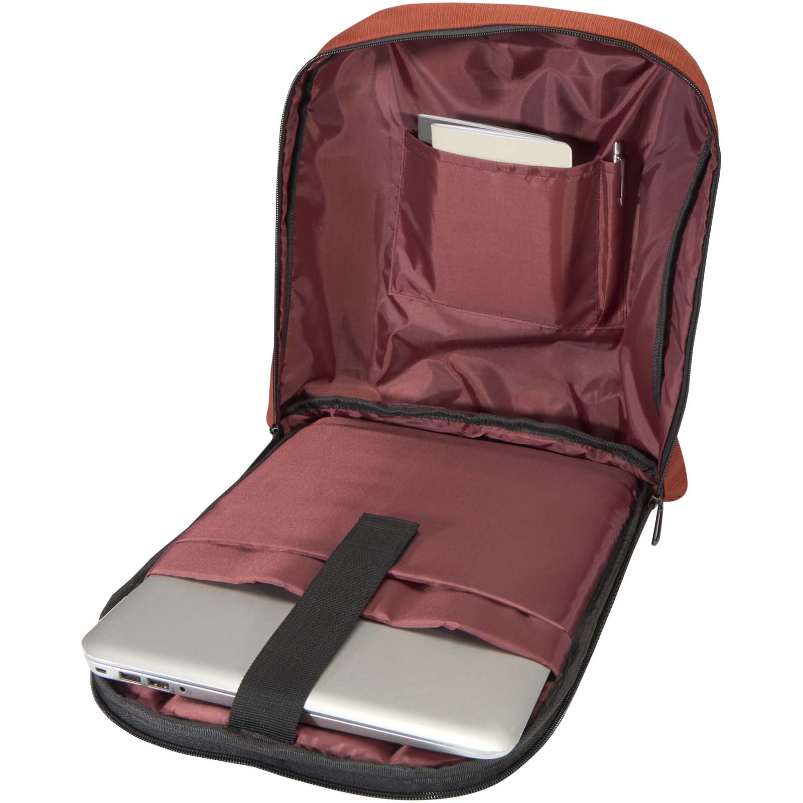 Sac à dos antivol pour ordinateur portable 15" Luma de 10 L en matériaux recyclés GRS