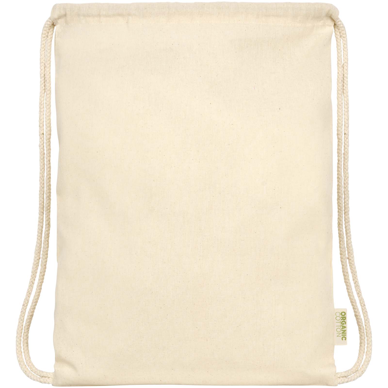 Sac refermable à cordon Odisha de 5 L bio certifié OCS 140 g/m²