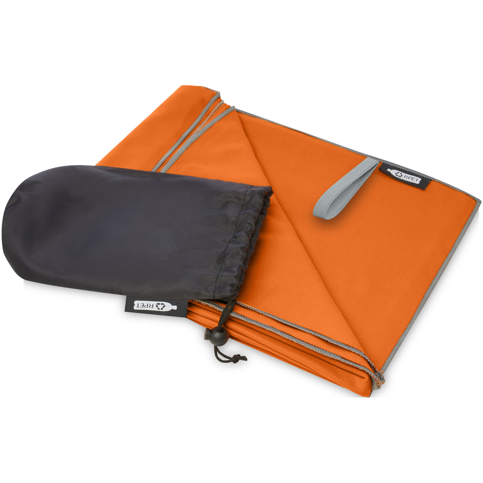 Serviette Pieter ultra-légère à séchage rapide fabriquée en PET recyclé 130 x 80 cm