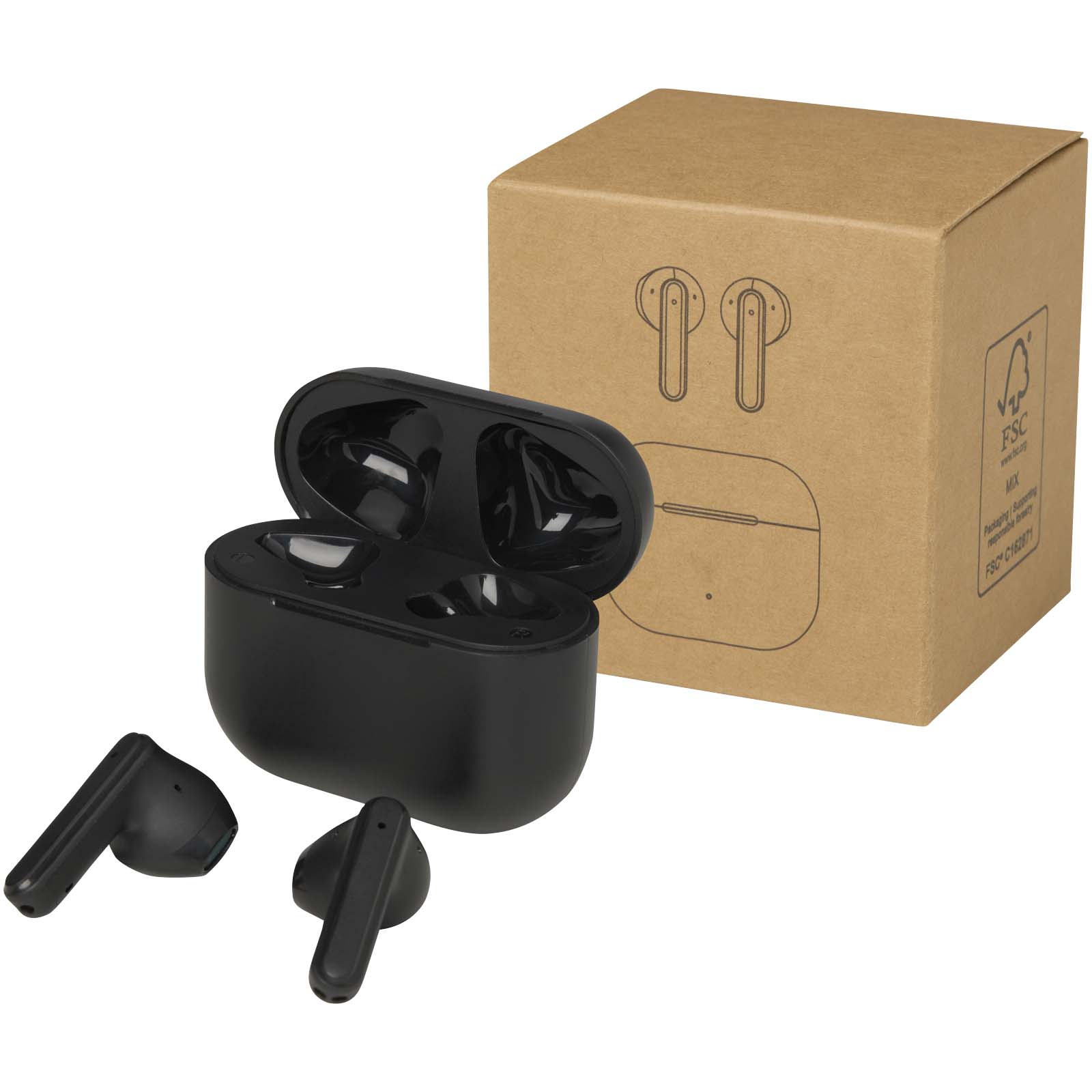 Oreillette Bluetooth® True Wireless Altais sans fil en plastique recyclé
