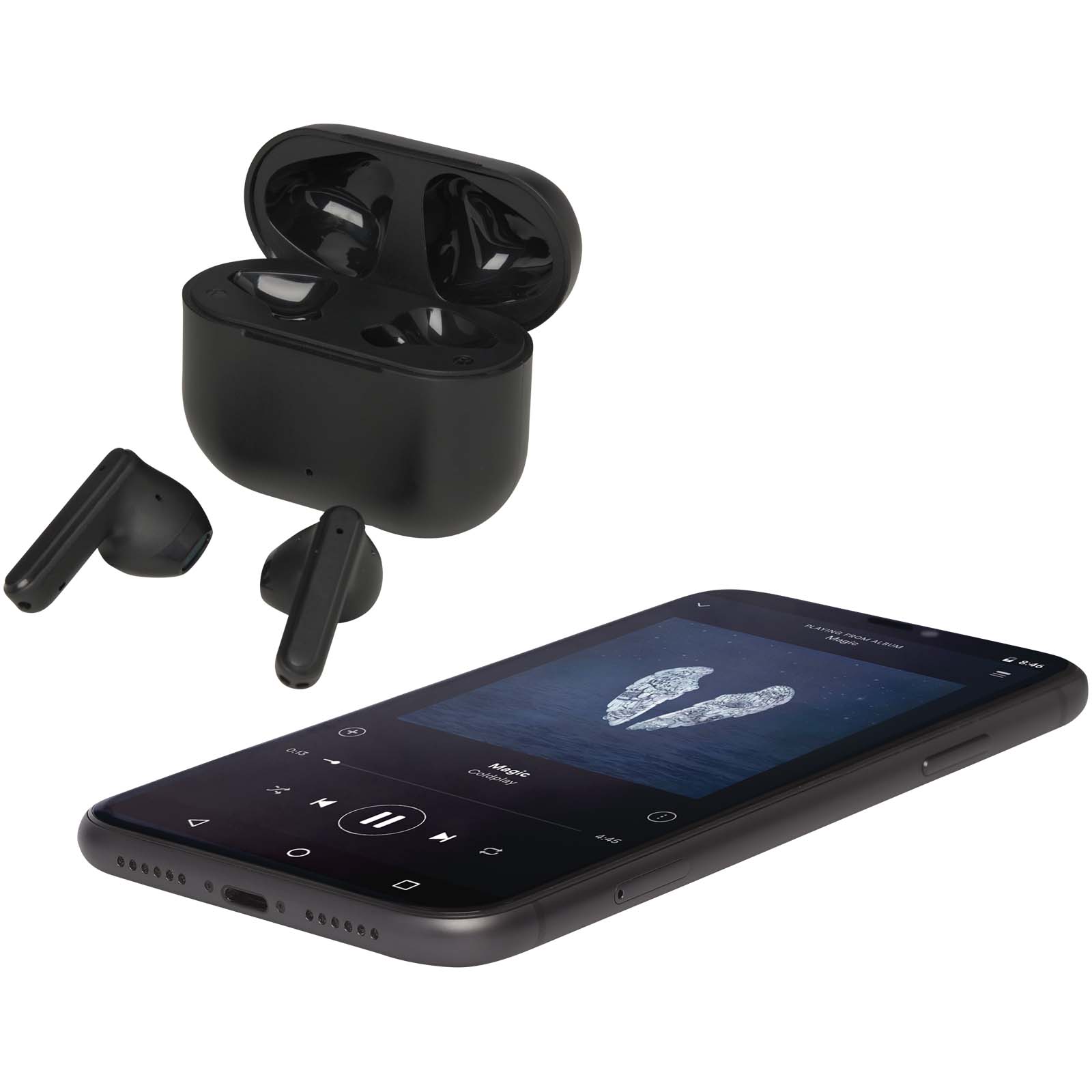Oreillette Bluetooth® True Wireless Altais sans fil en plastique recyclé