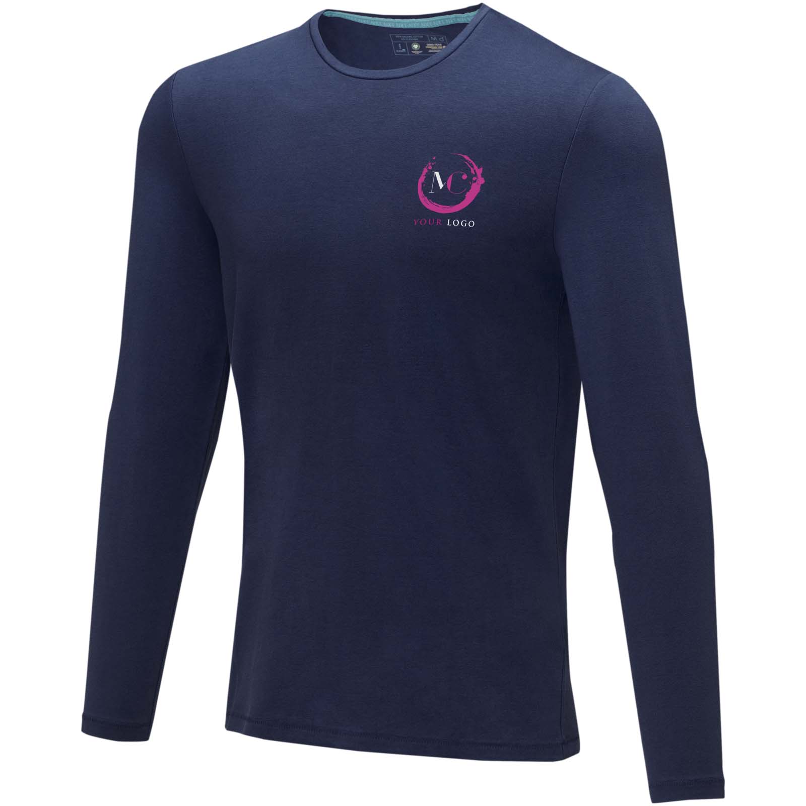 Elevate T-shirt bio manches longues homme Ponoka